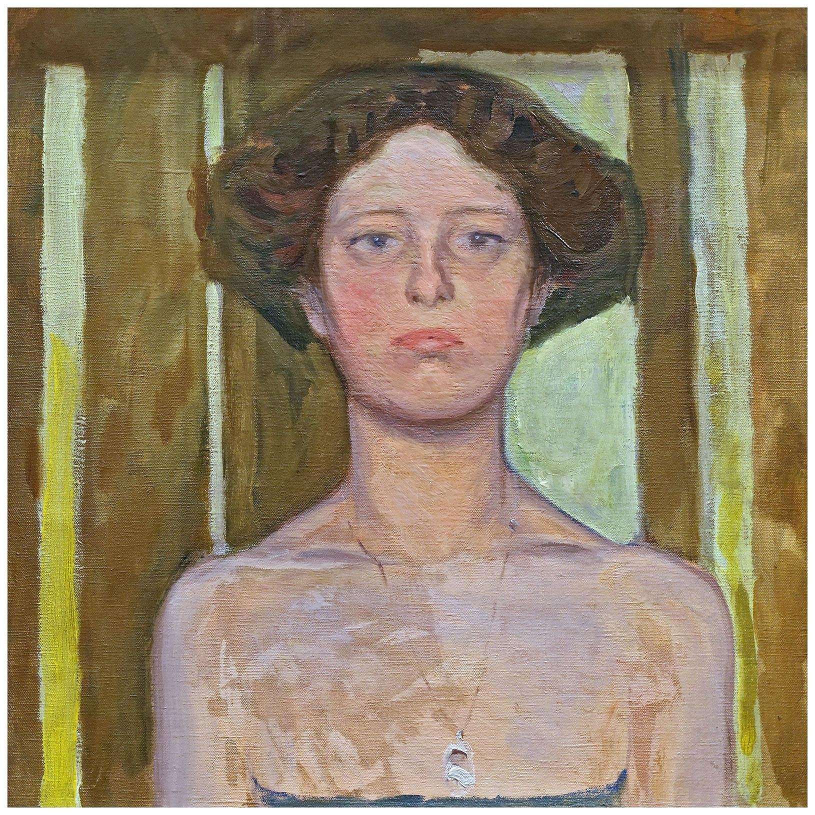  Koloman Moser. M?dchen mit Halskette. 1910. Leopold Museum Wien