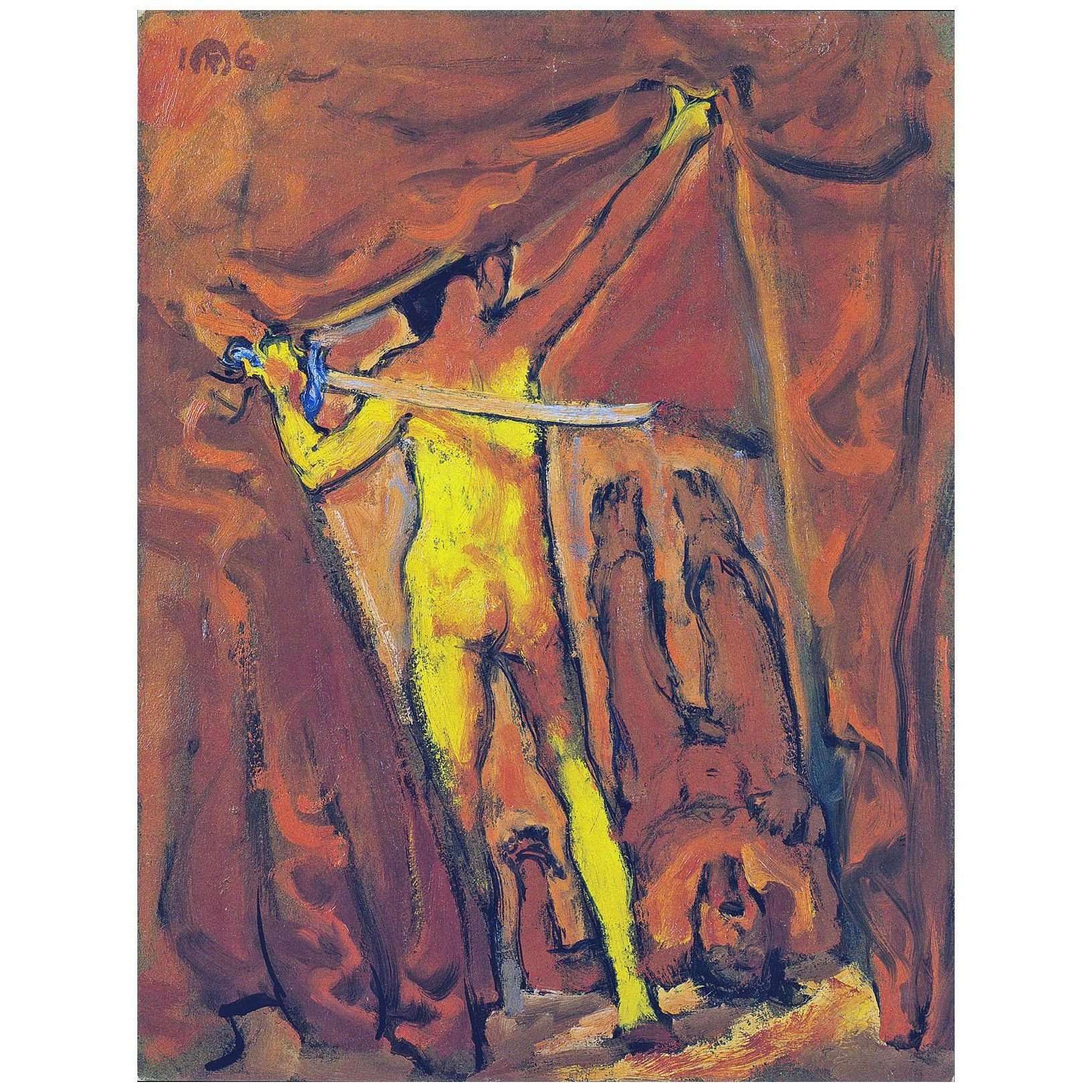  Koloman Moser. Judith und Holofernes. 1916. Leopold Museum Wien