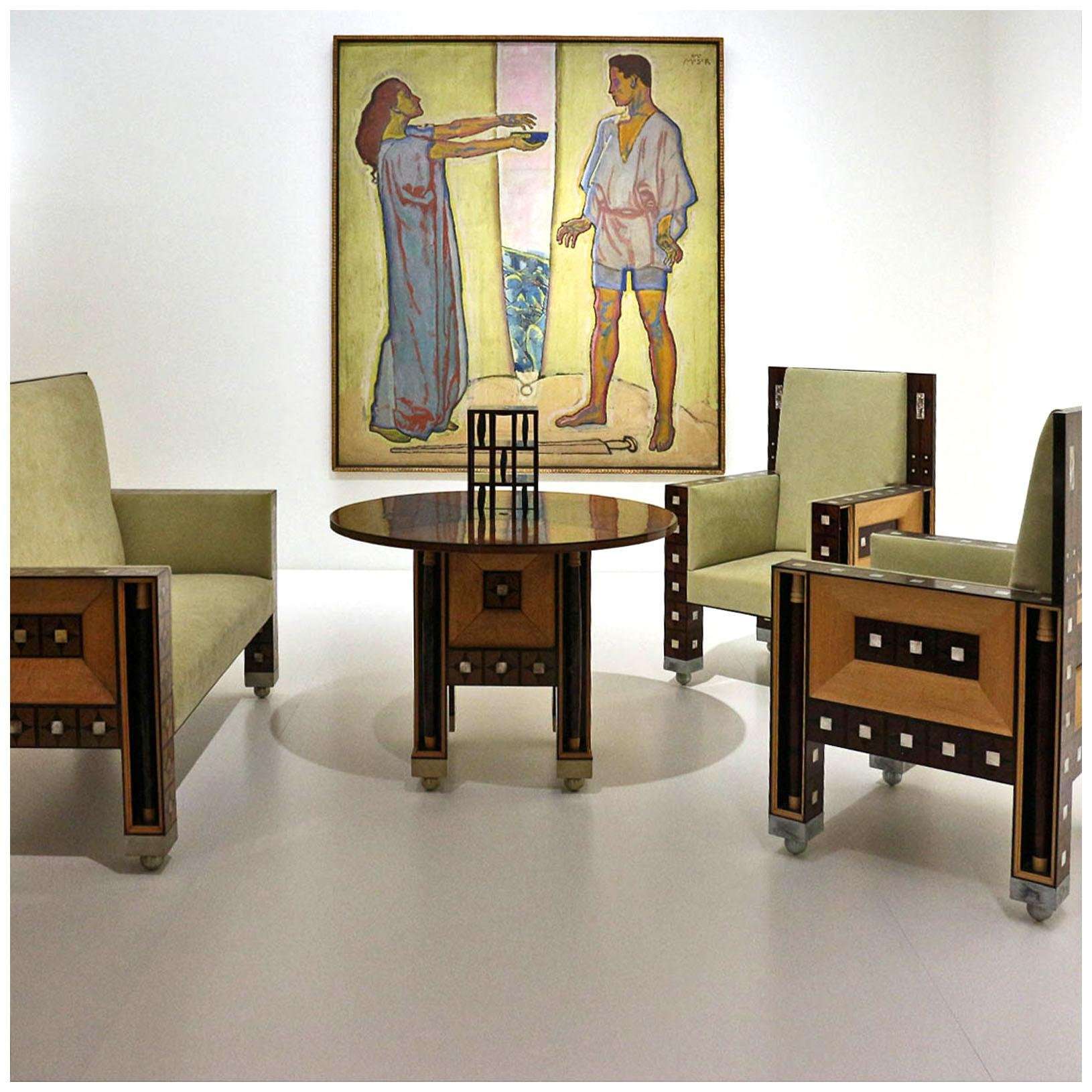  Koloman Moser. Tristan und Isolde, M?bel aus den Wiener Werkst?tten. Leopold Museum