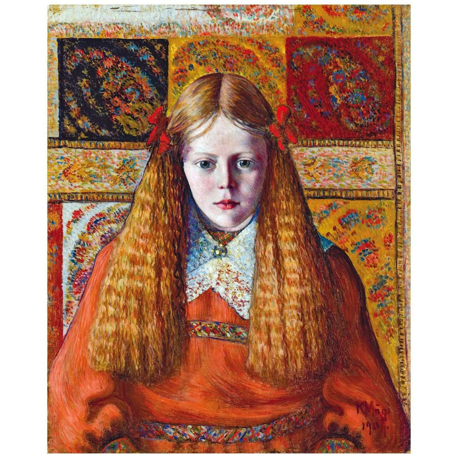  Konrad Magi. Norwegian Girl. 1909. Tartu Kunstimuuseum
