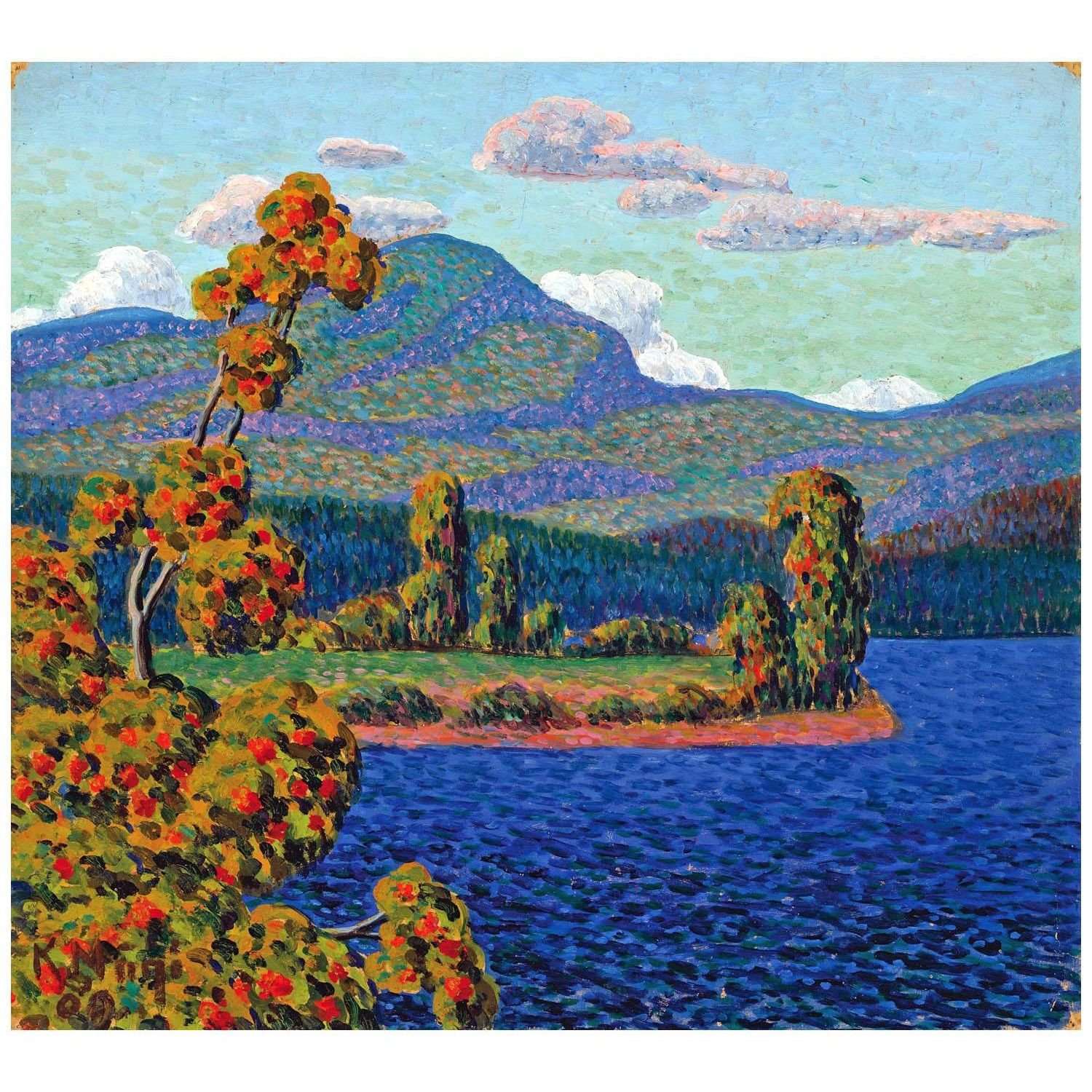  Konrad Magi. Norwegian Landscape III. 1909. Eesti Kunstimuuseum Tallinn