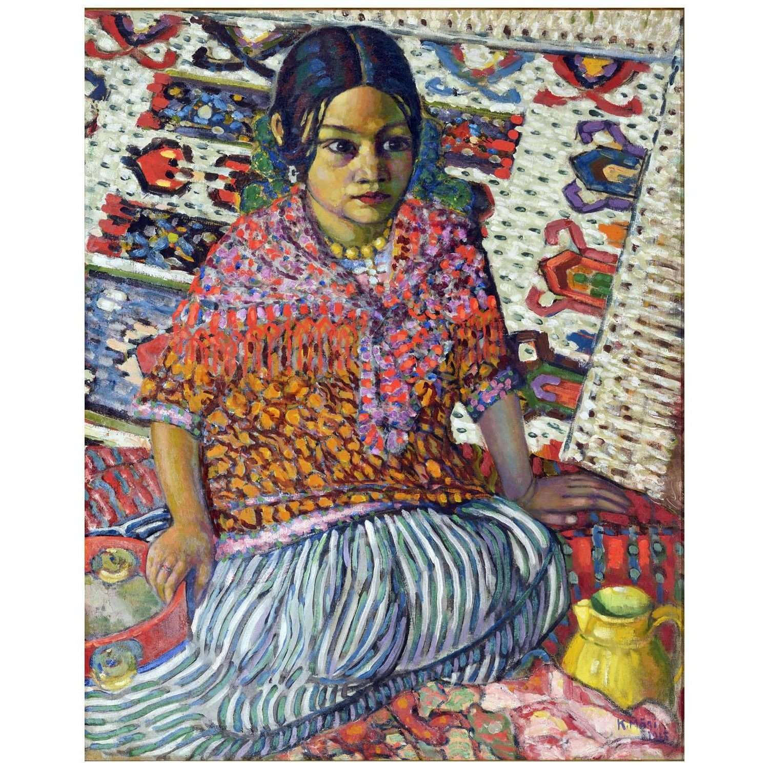  Konrad Magi. Gypsy Girl. 1915. Eesti Kunstimuuseum Tallinn