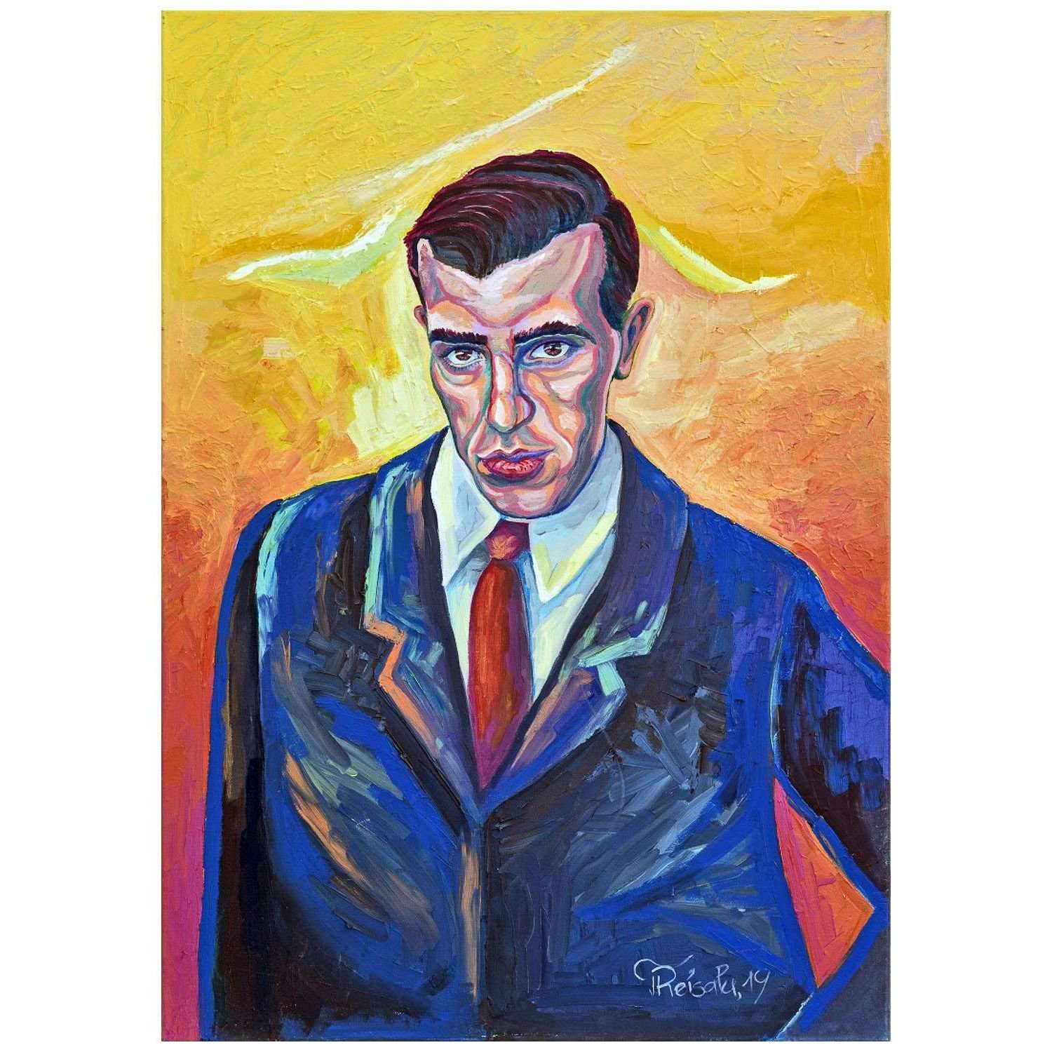  Toomas Reisalu. Portrait of Konrad Magi