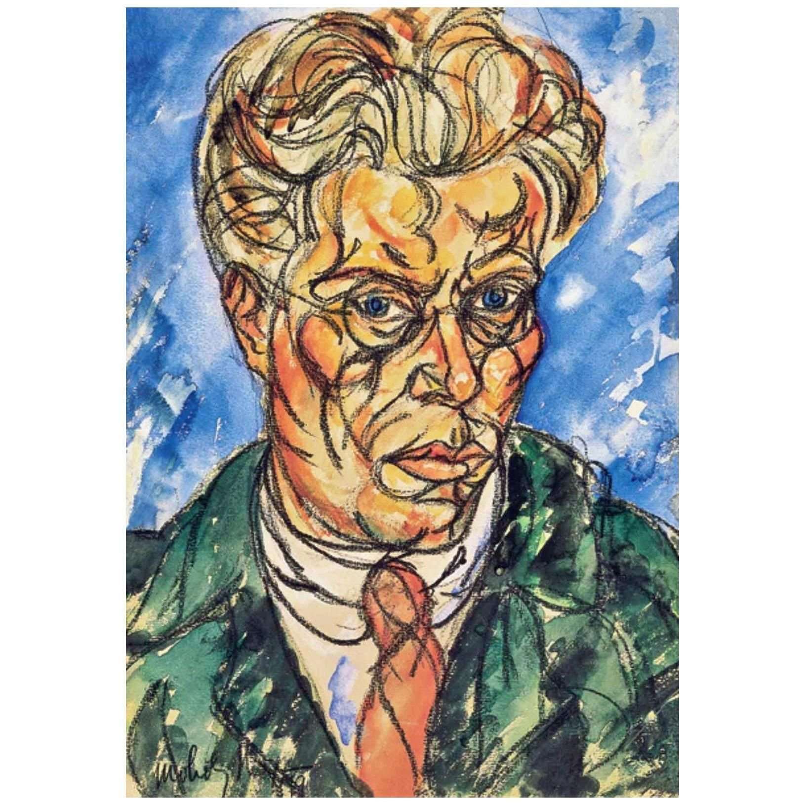  -Laszlo Moholy-Nagy. Self-Portrait. 1919. Moholy-Nagy Foundation