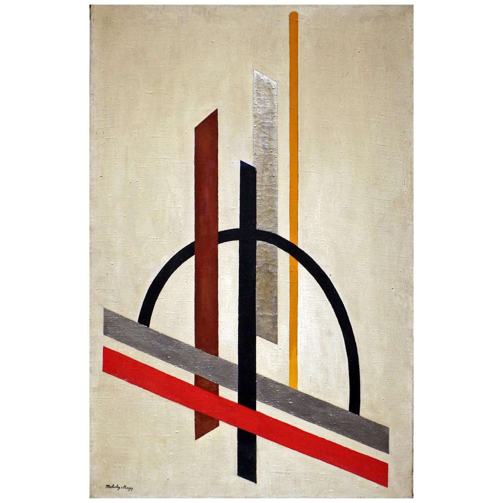  -Laszlo Moholy-Nagy. Eccentric Architecture. 1921. Guggenheim Museum NY