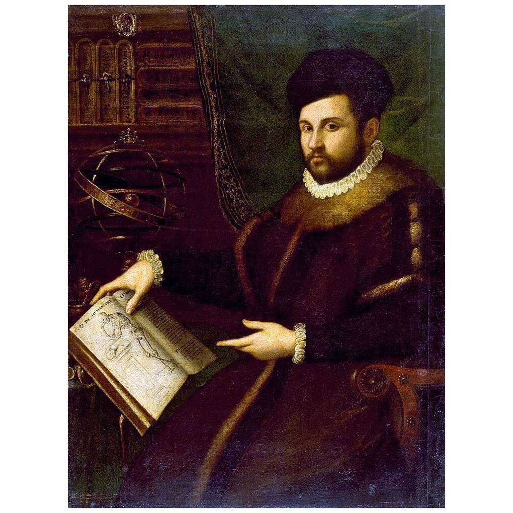  Lavinia Fontana. Portrait of Gerolamo Mercuriale. 1588-1589