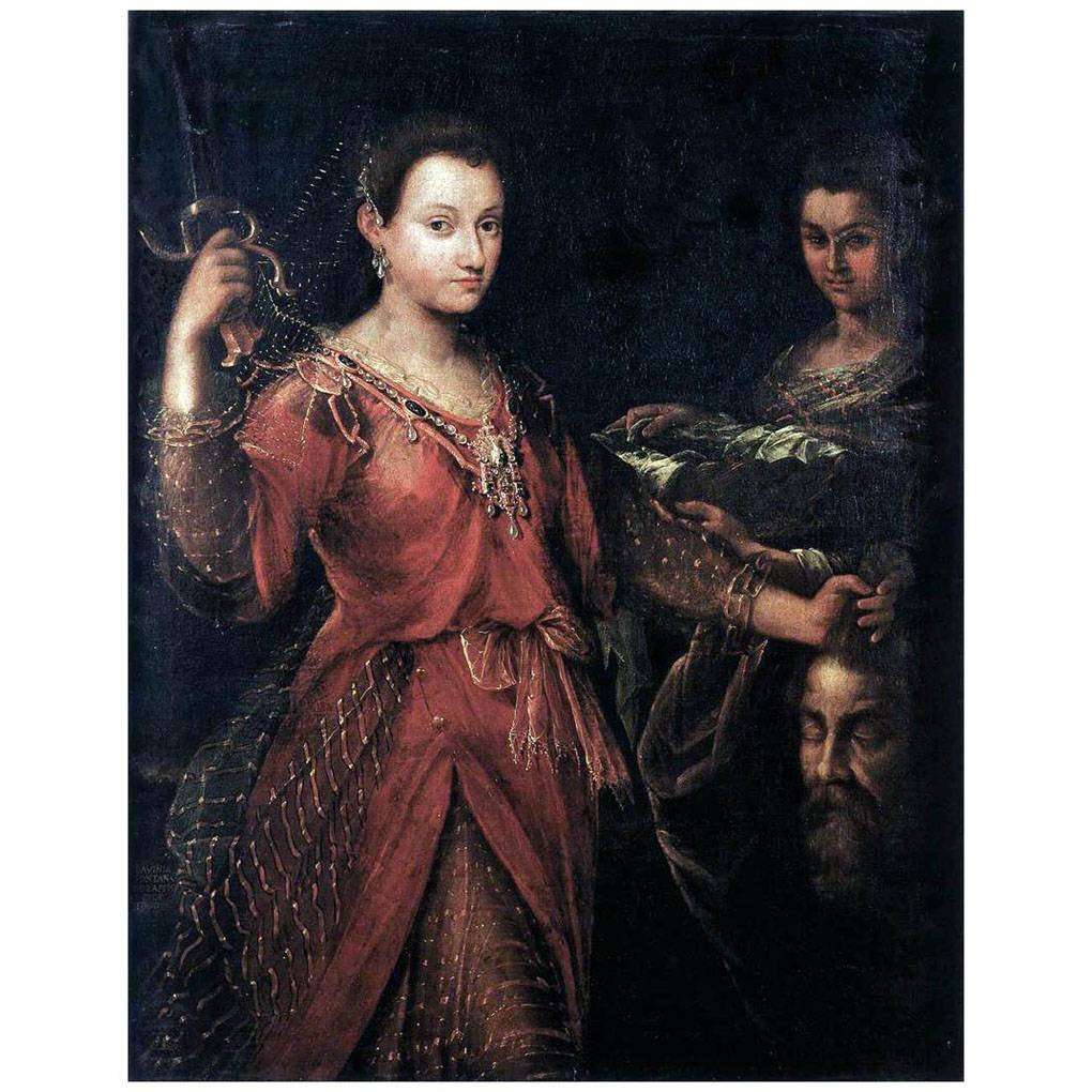  Lavinia Fontana. Judith with Head of Holofernes. 1600. Museo Bargellini, Bologna