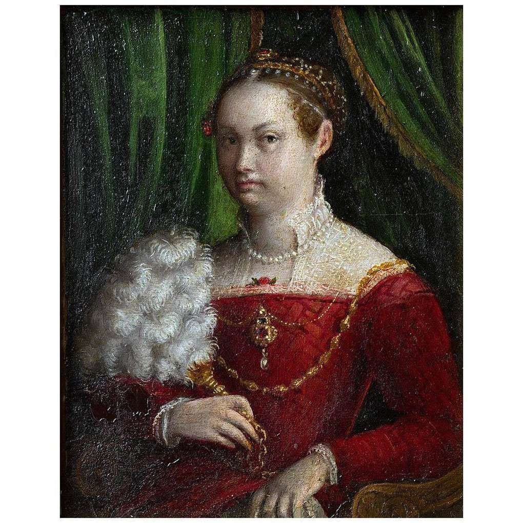  Lavinia Fontana. Self-Portrait. 1850s. Saragossa Museum