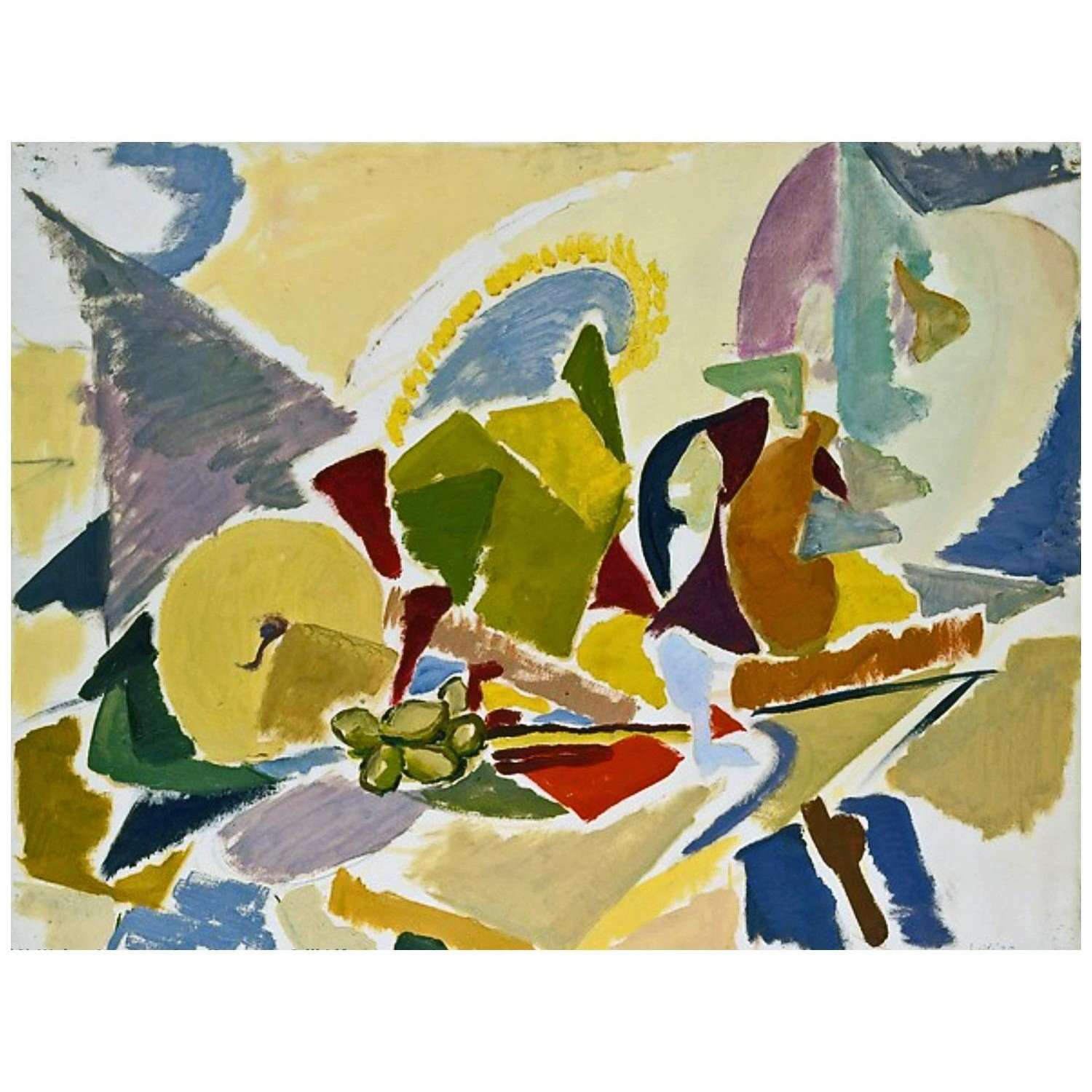  Lee Krasner. Still-Life on a Table. 1938. Metropolitan Museum New York