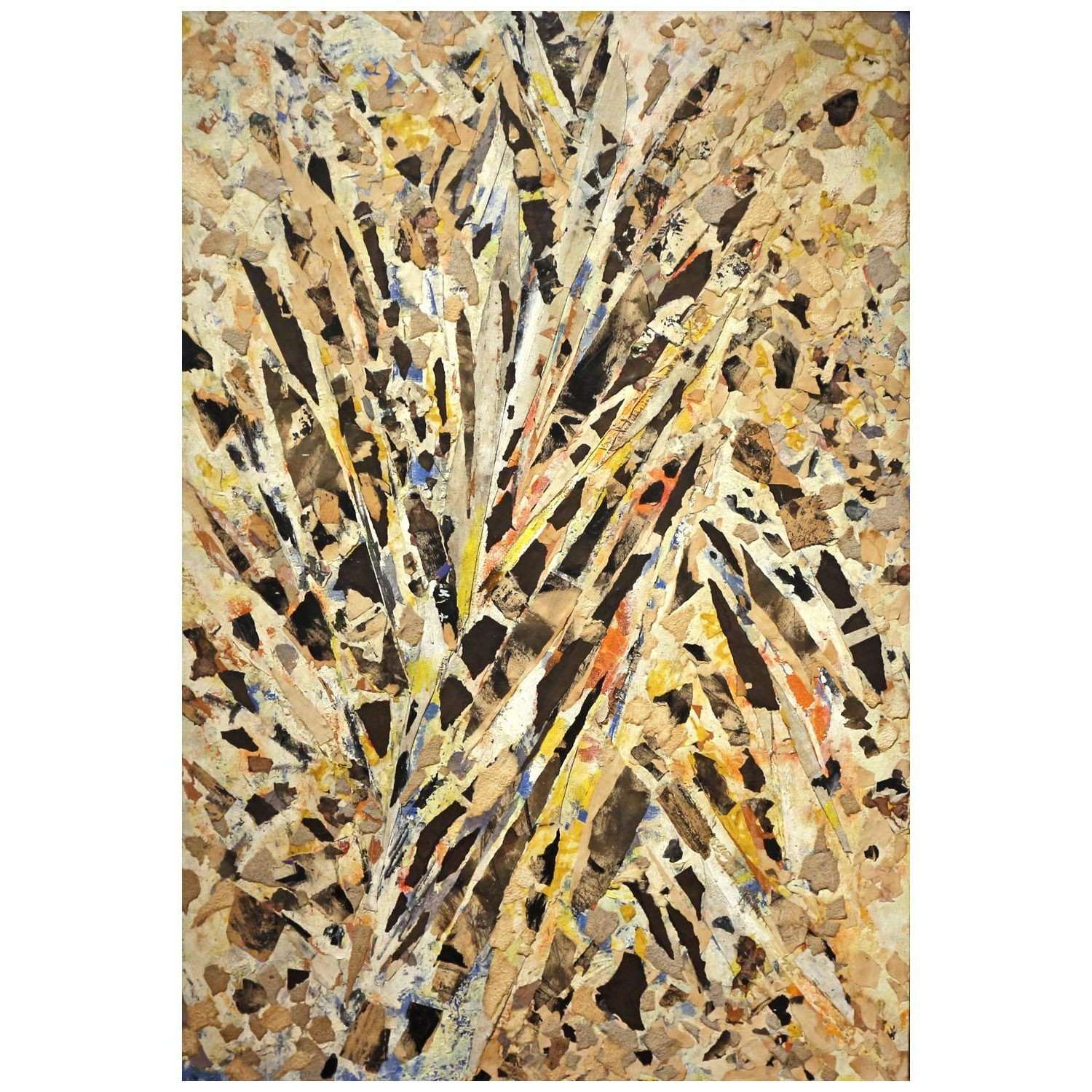  Lee Krasner. Burning Candles. 1955. Neuberger Museum
