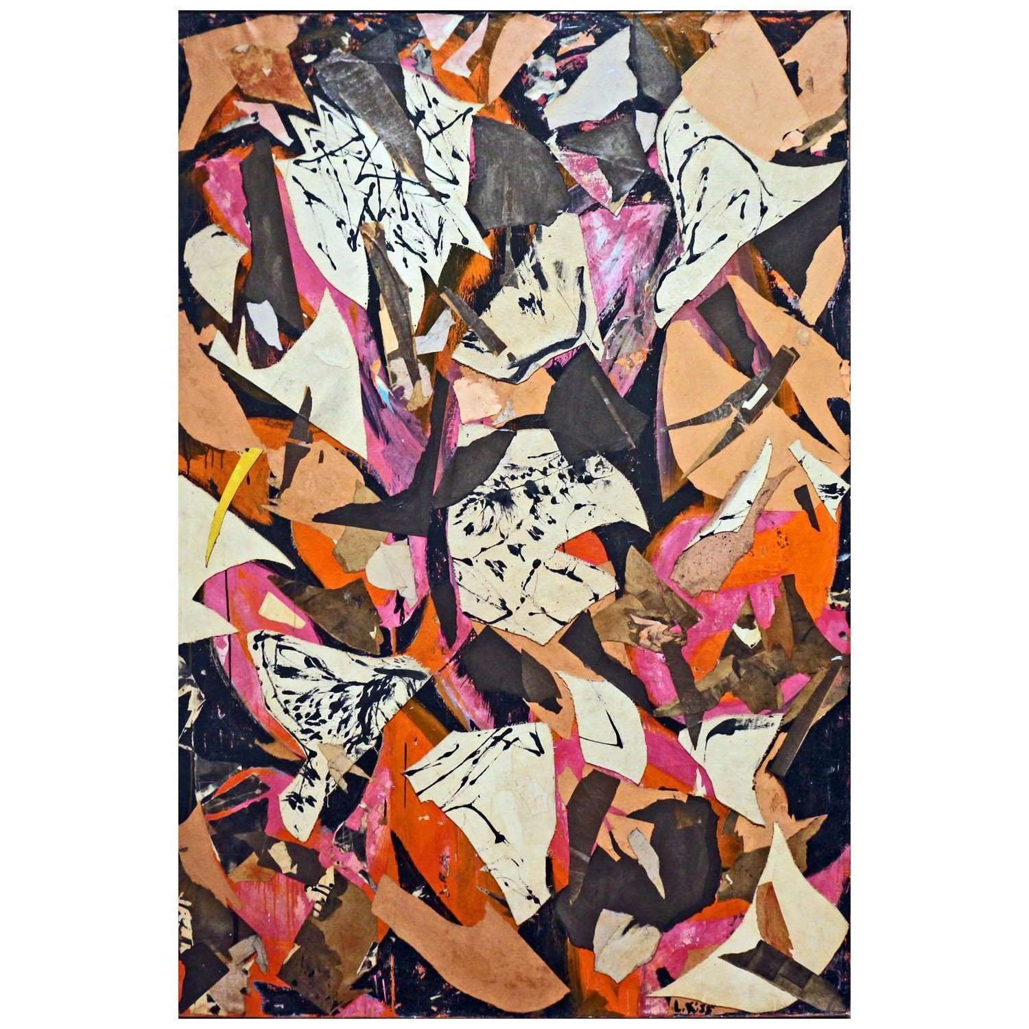  Lee Krasner. Bald Eagle. 1955. Private collection