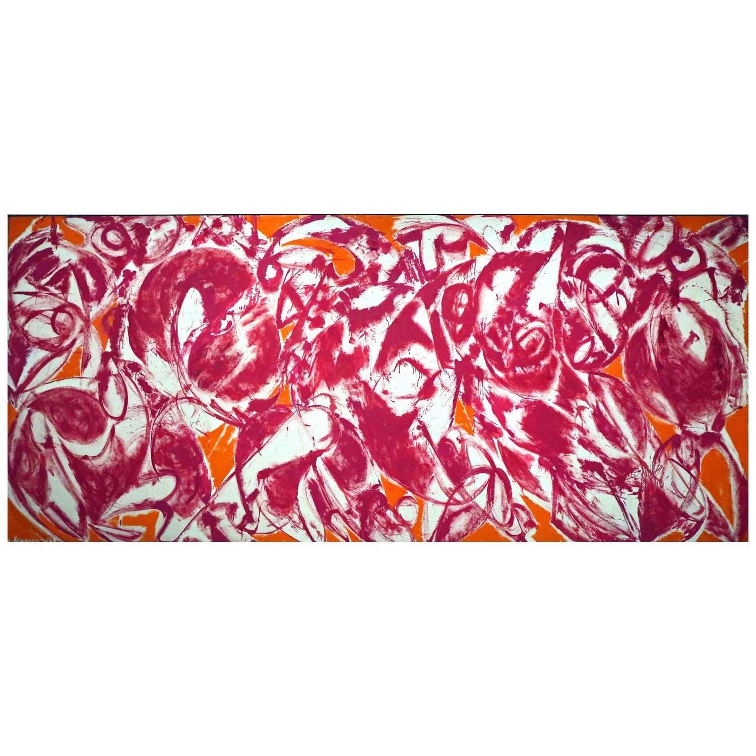  Lee Krasner. Combat. 1965. NGV Melbourne