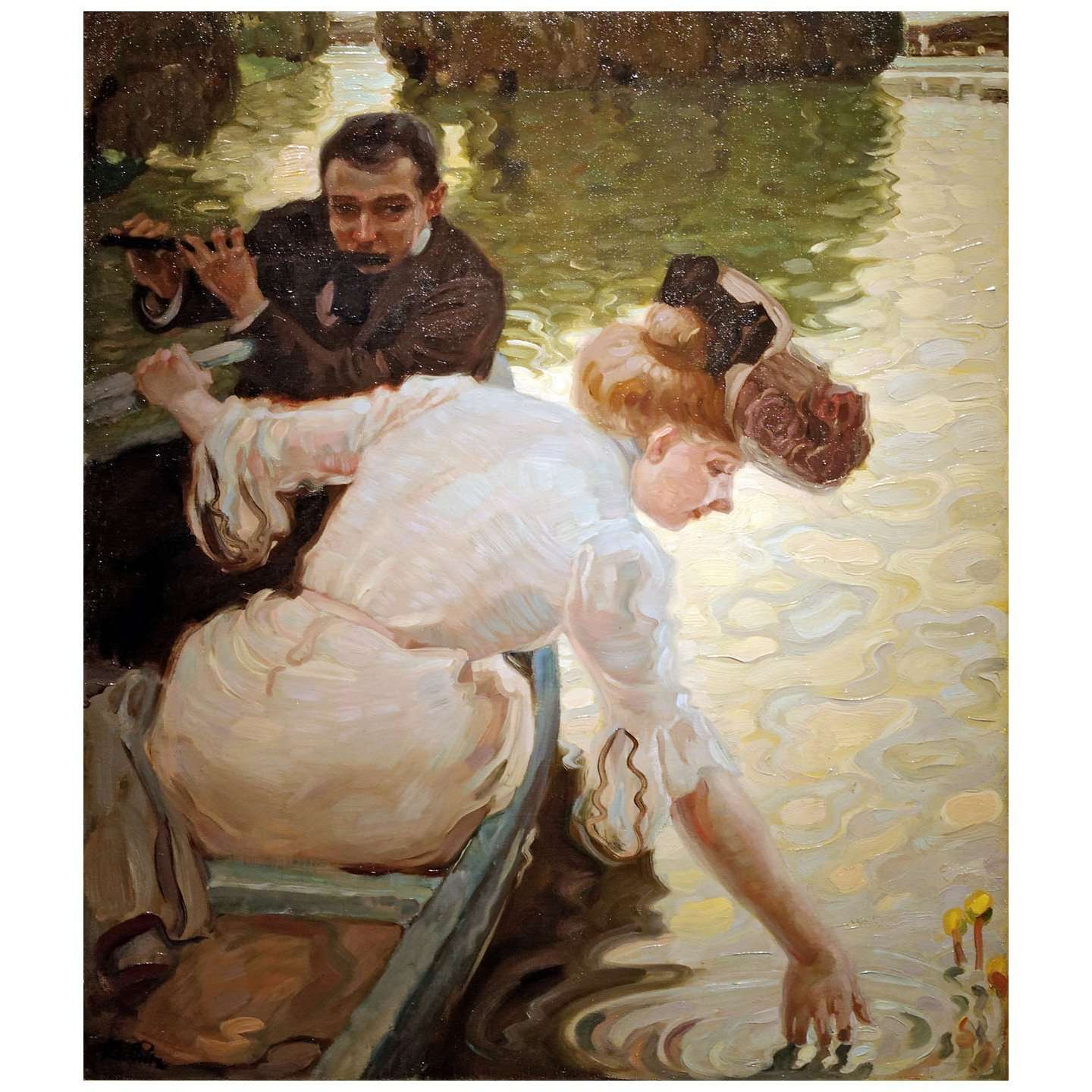  Leo Putz. Idyll. 1901. Nationalglerie Budapest