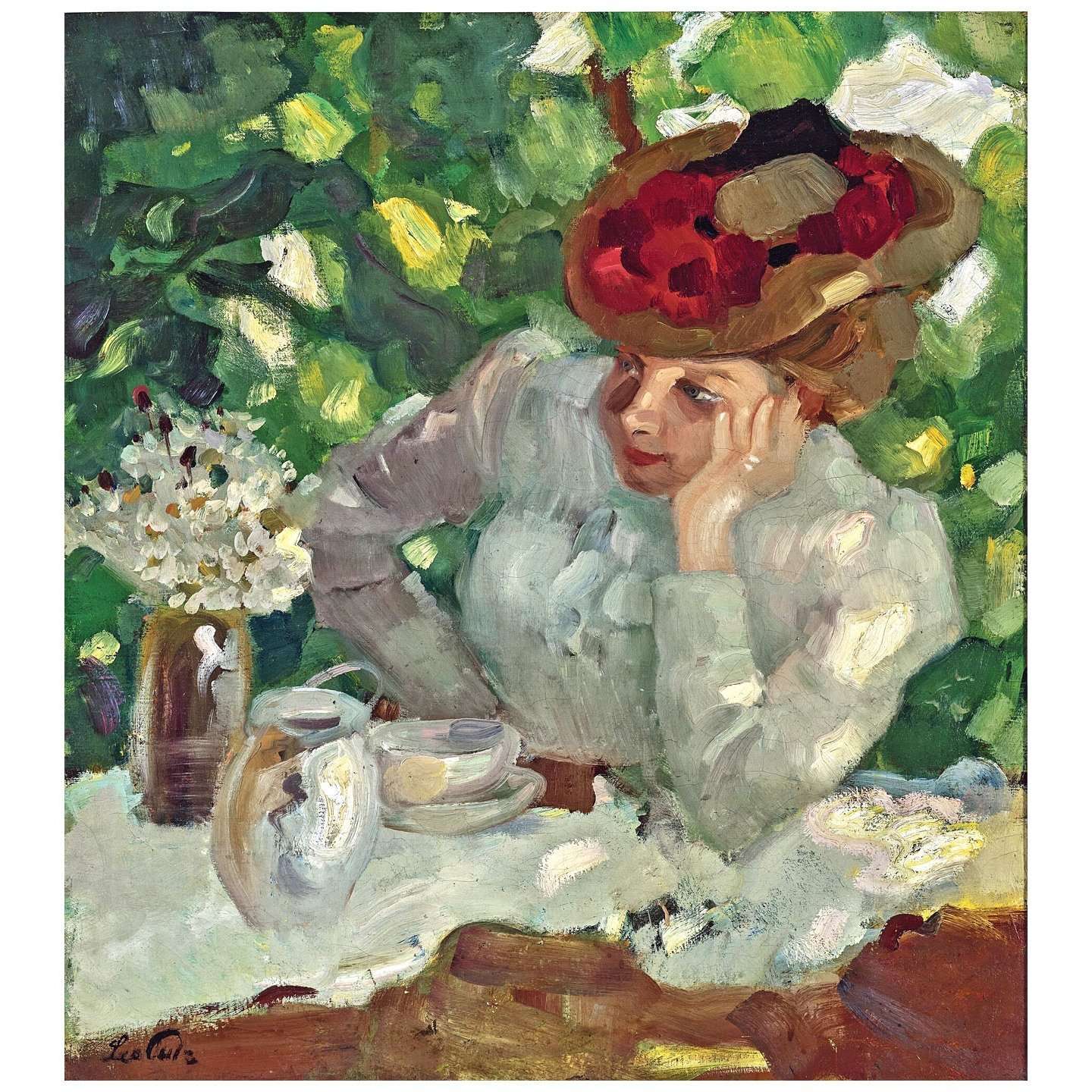  Leo Putz. Sommerfrische. 1901. Privatsammlung
