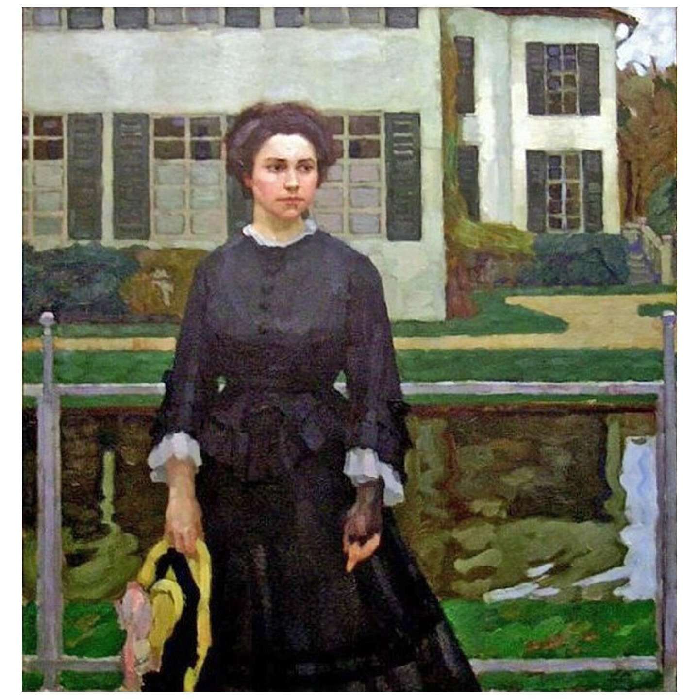  Leo Putz. Frieda Biell. 1907. Neue Pinakothek Munchen