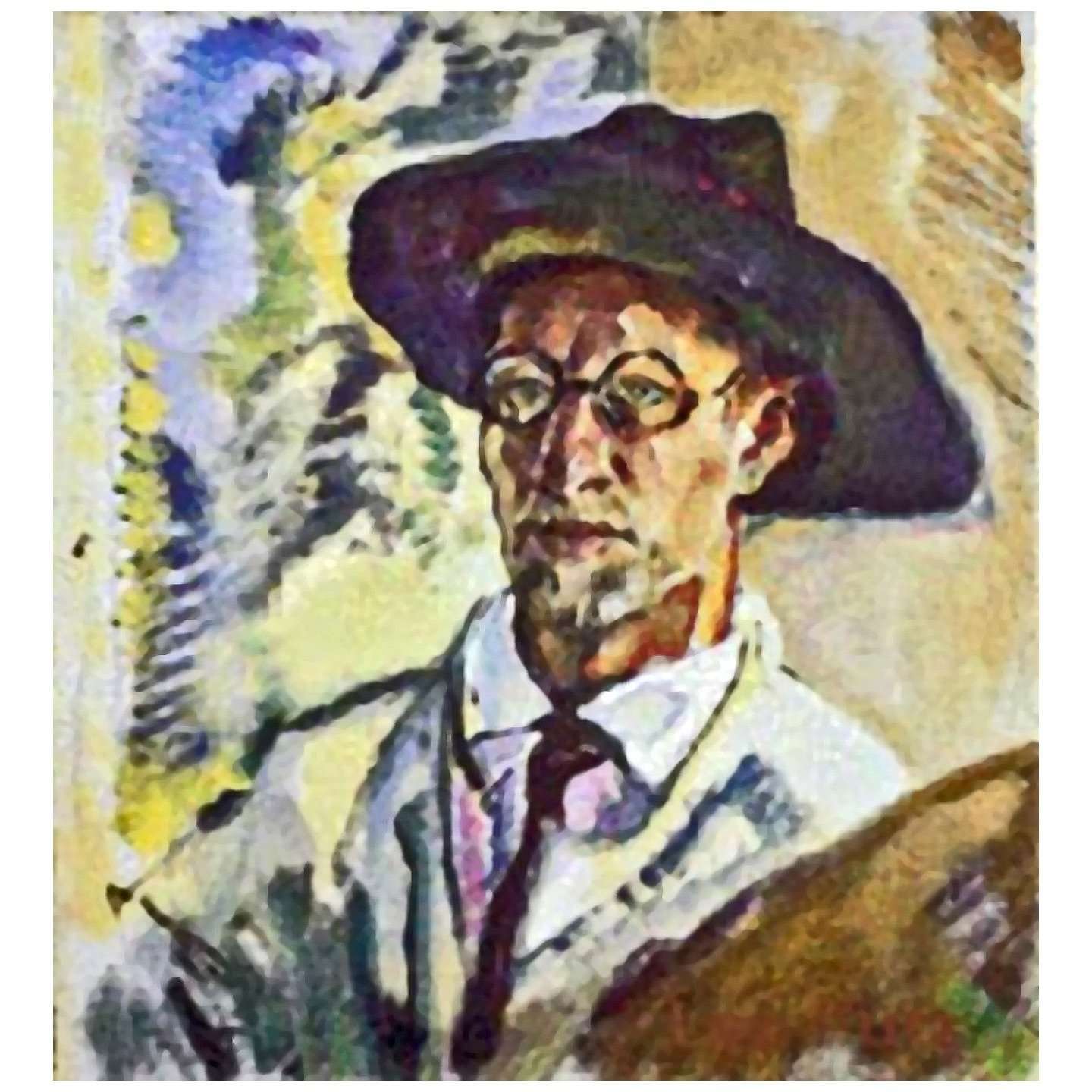  Leo Putz. Selbstportrait. 1914