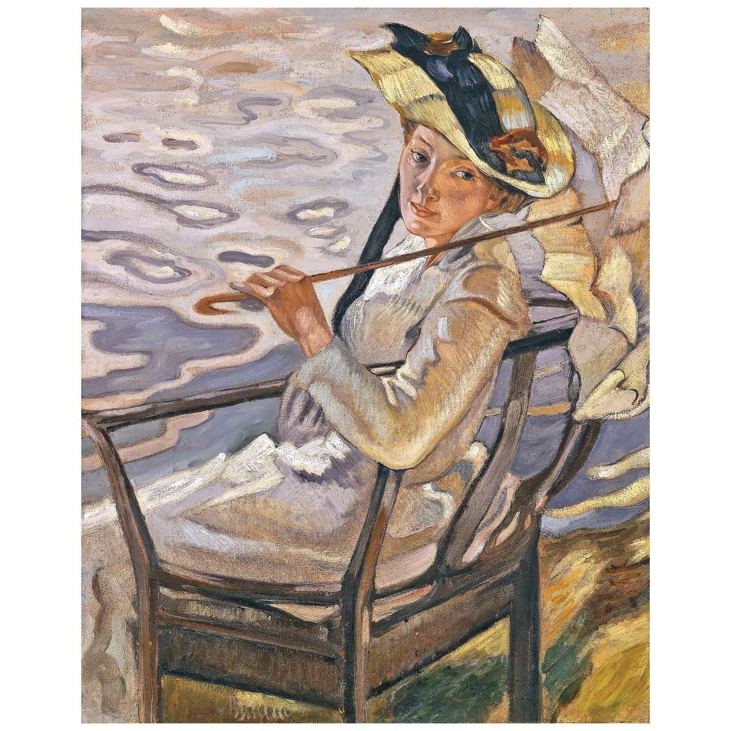  Leo Putz. Im Sonnenlicht. 1921. Privatsammlung