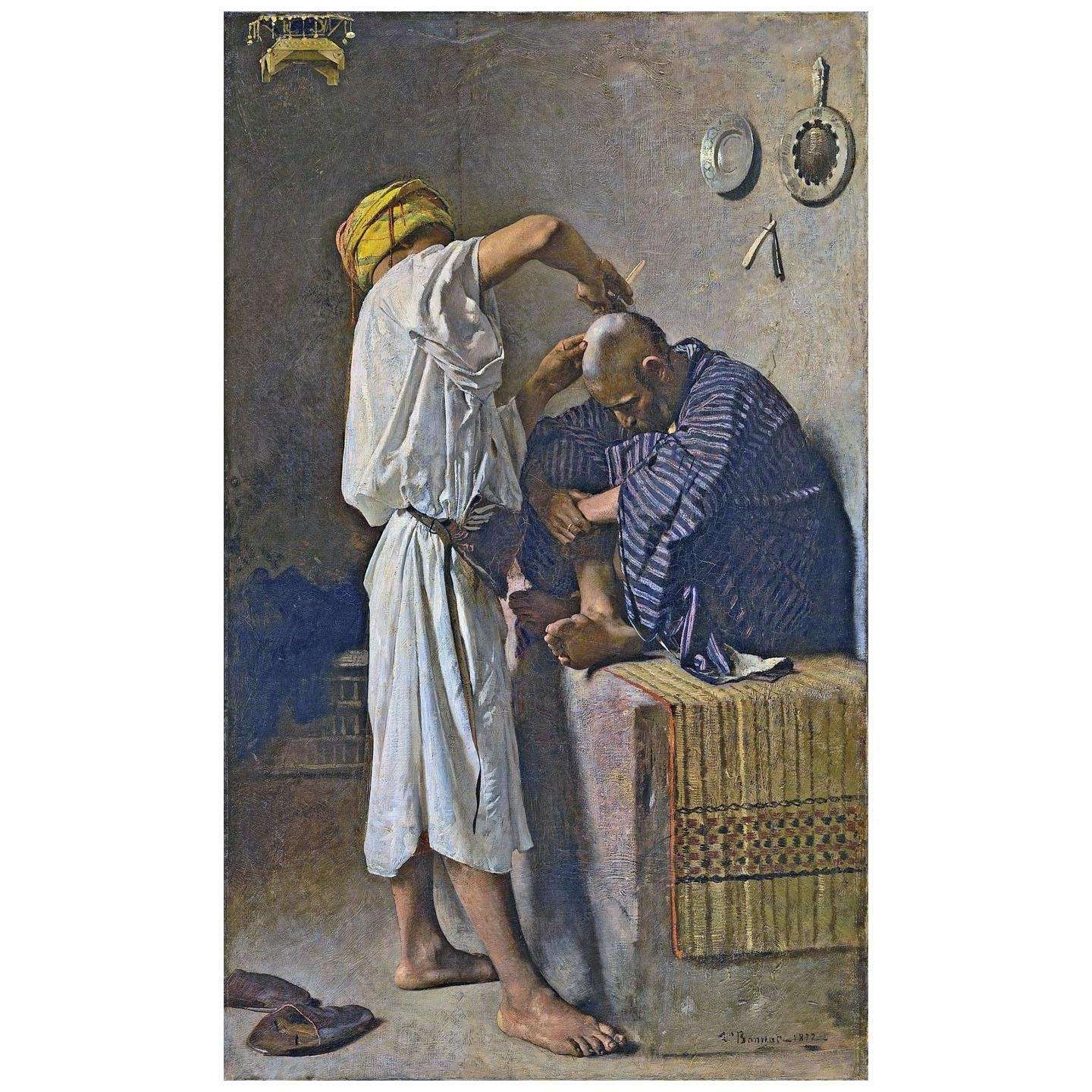    Leon Bonnat. Salon de coiffure oriental. 1872. Musee Pouchkine Moscou