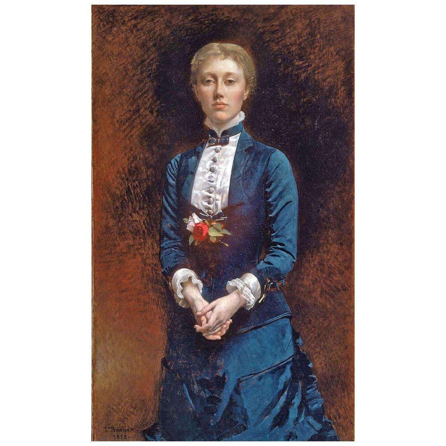    Leon Bonnat. Mary Sears. 1878. Museum of Fine Arts Boston