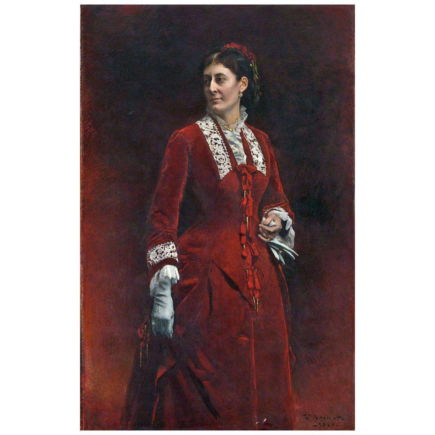    Leon Bonnat. Madame Georges Ehrler. 1880. MBA de la ville de Paris