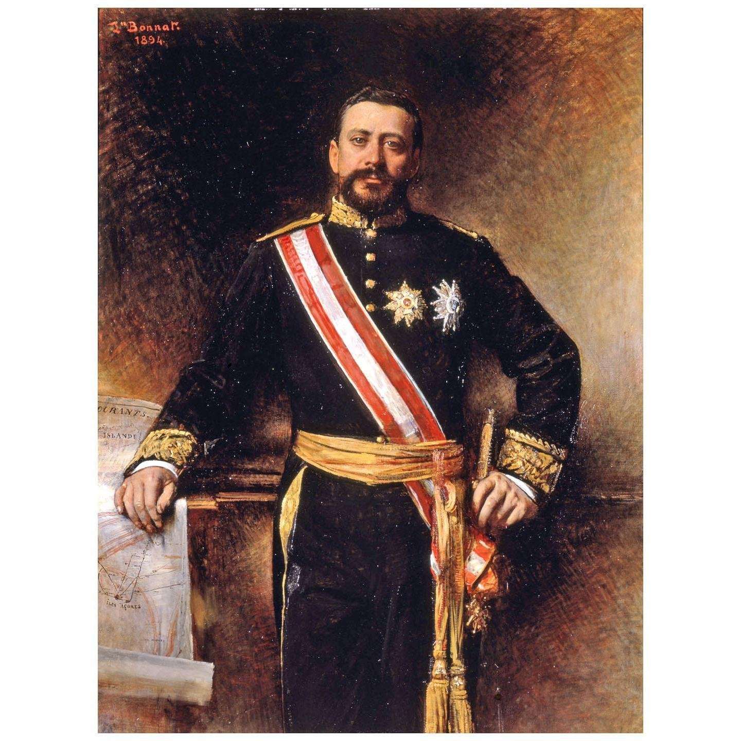    Leon Bonnat. Albert I de Monaco. 1894. Palais Princier, Monaco