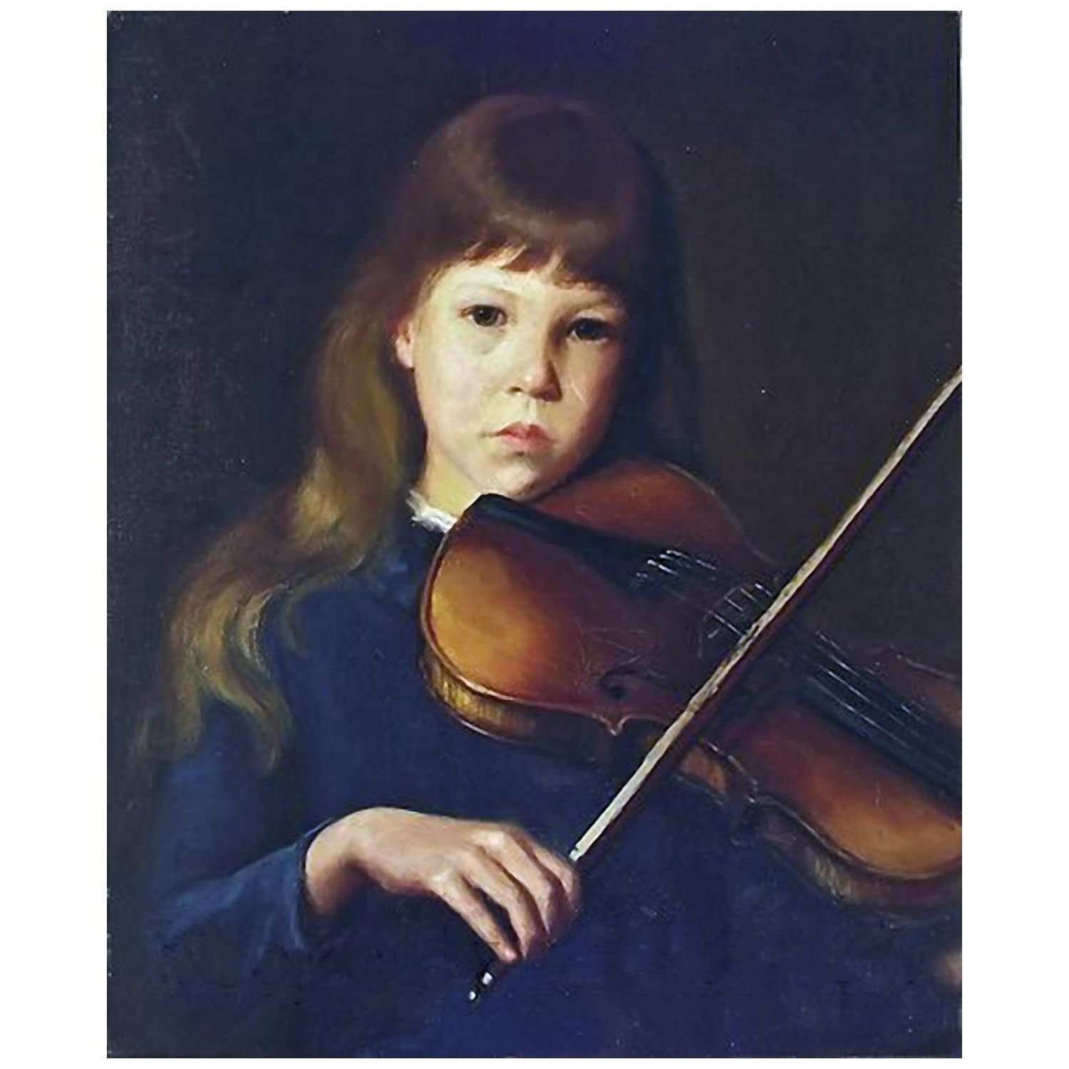  Lilla Cabot Perry. The Beginner. 1885