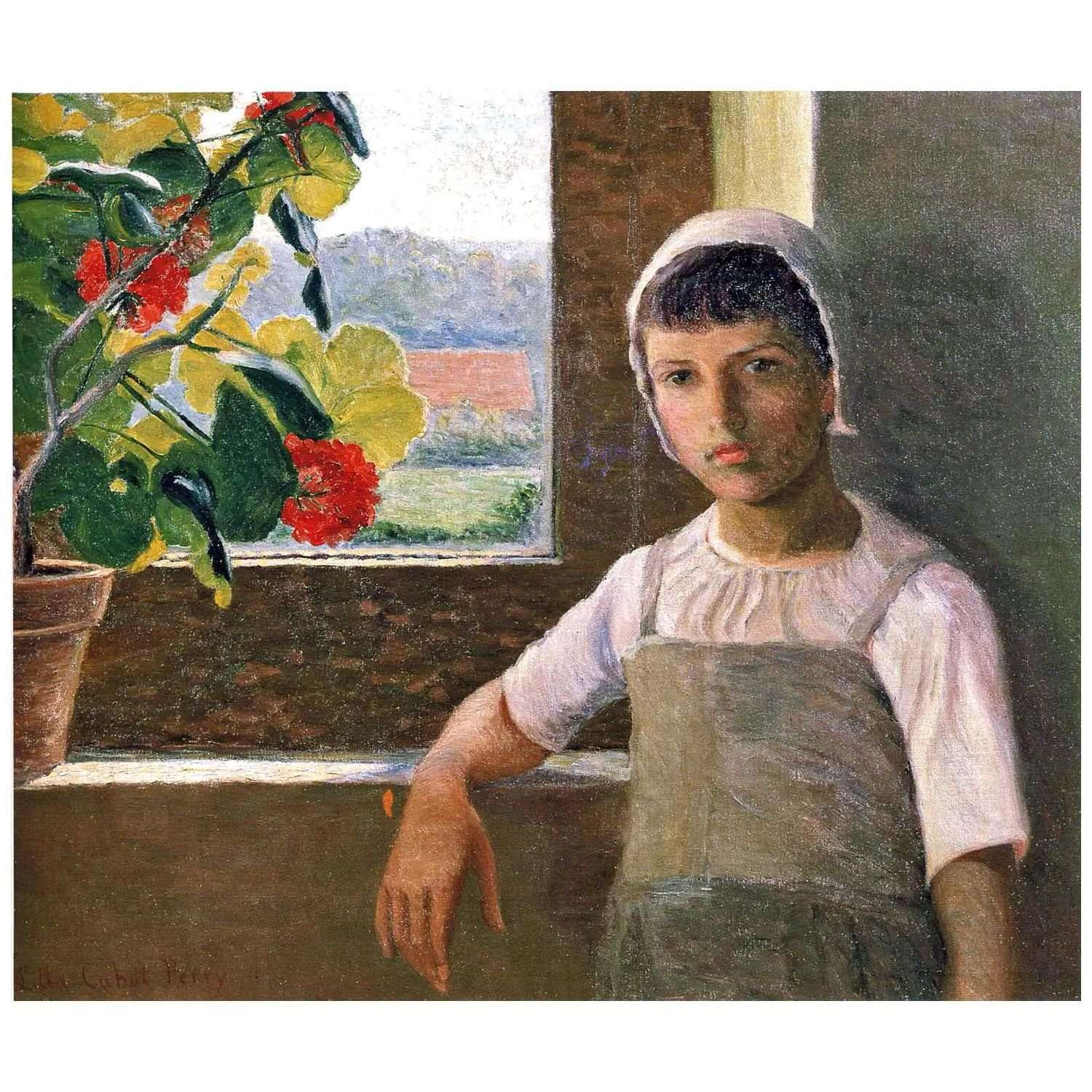  Lilla Cabot Perry. La Petite Ang?le II. 1889
