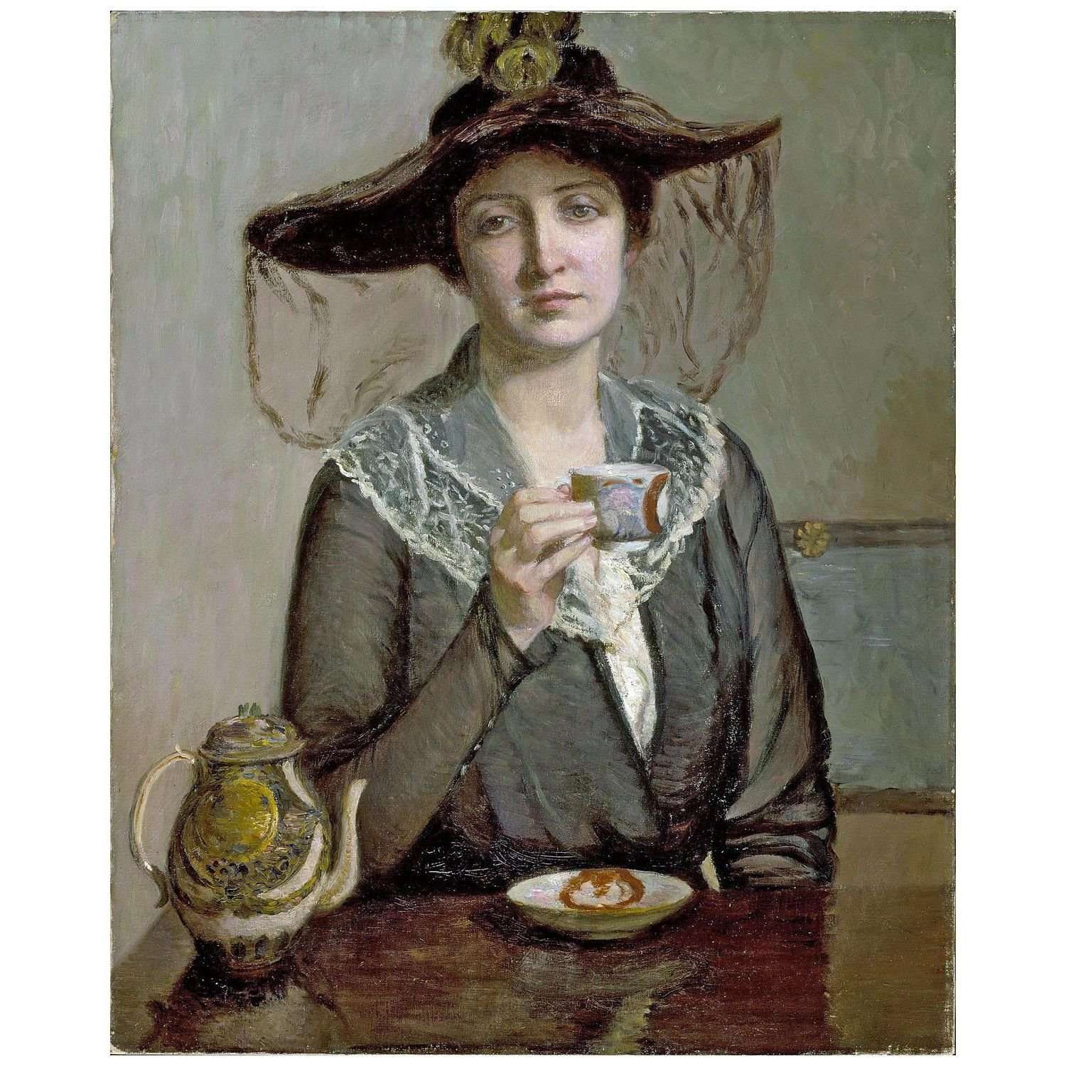  Lilla Cabot Perry. A Cup of Tea. 1901
