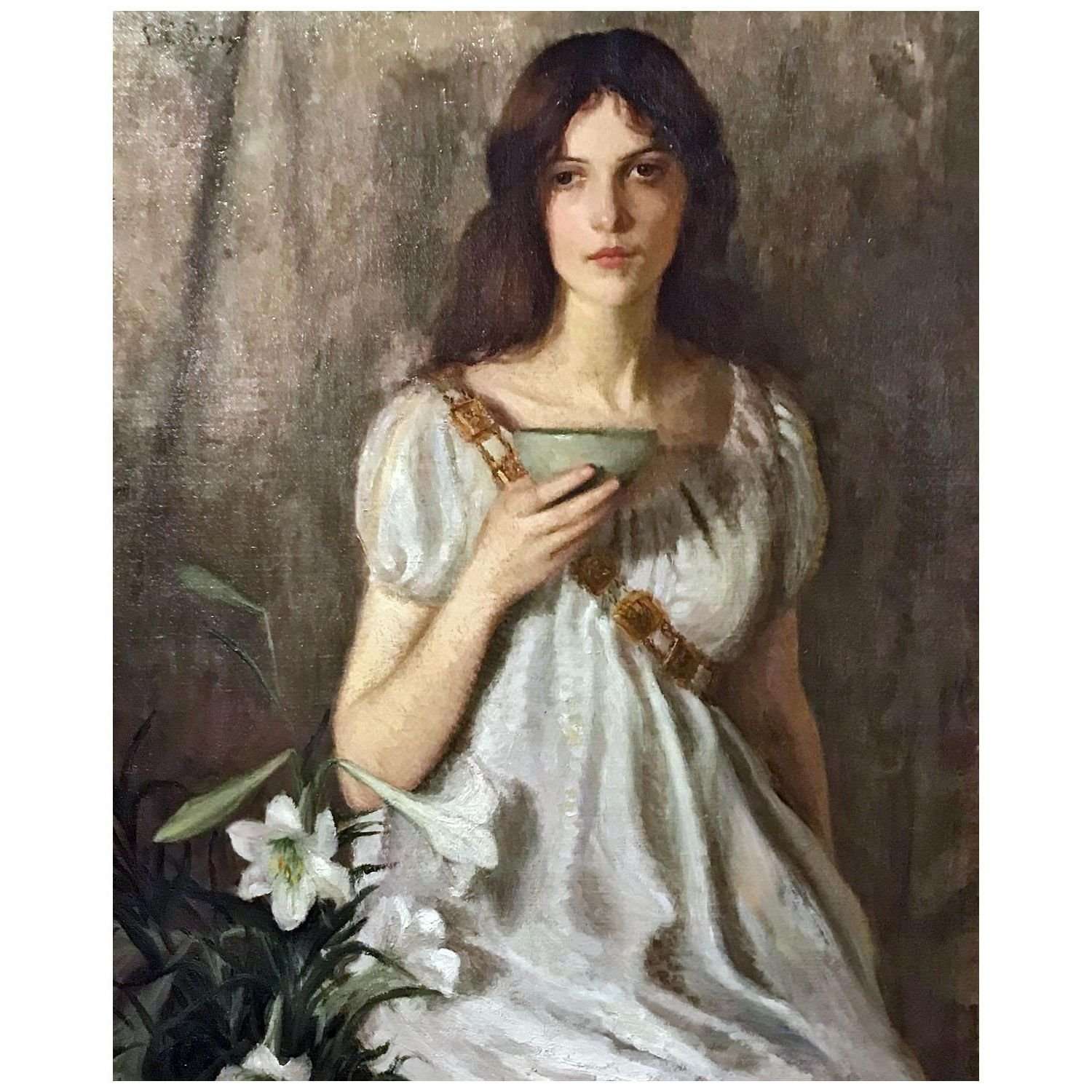  Lilla Cabot Perry. The Cup of Knowledge. 1905