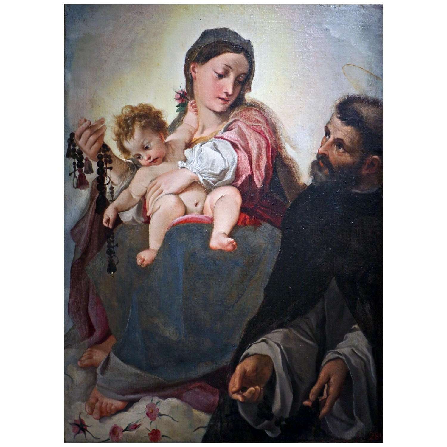  Lodovico Carracci. Madonna del Rosario. 1586. Pinacoteca Nazionale di Bologna