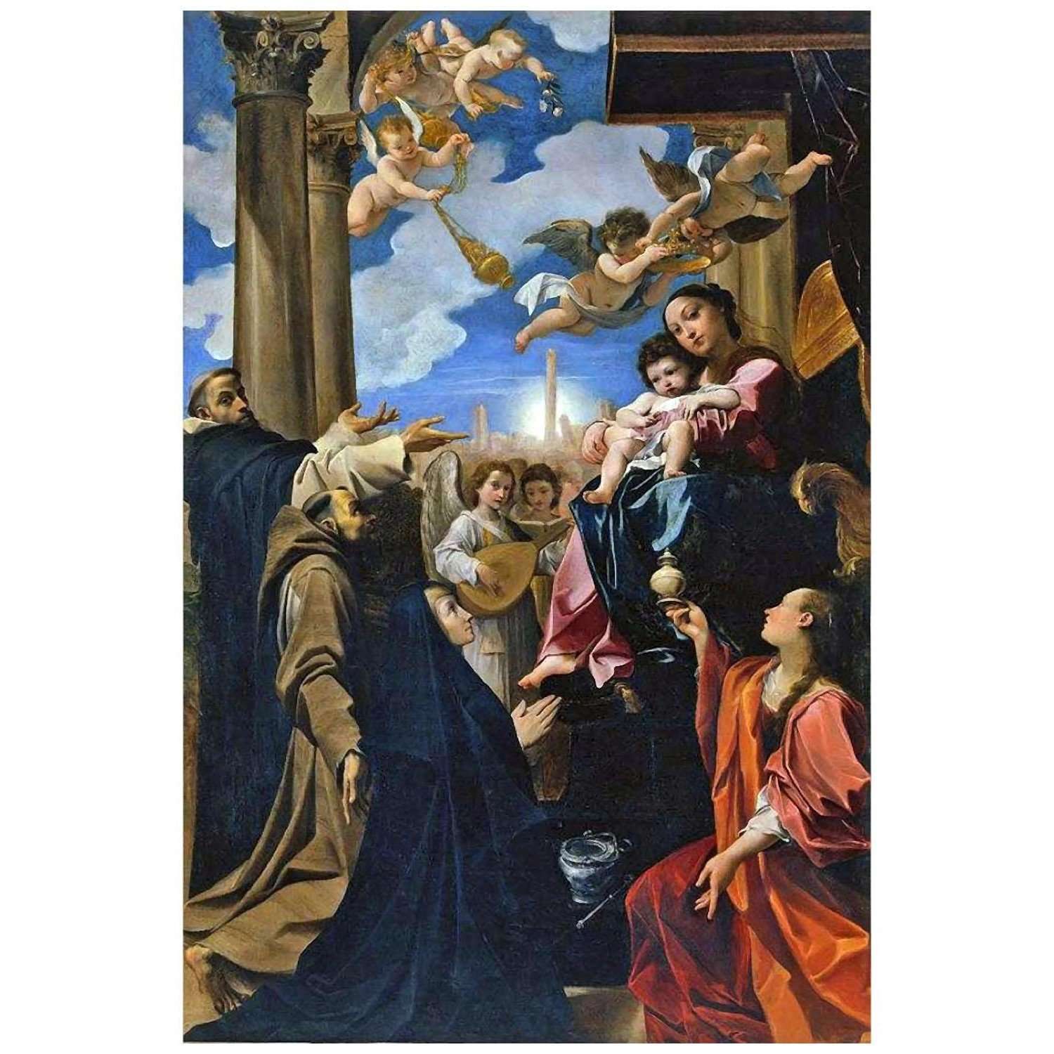  Lodovico Carracci. Madonna del Bargellini. 1588. Pinacoteca Nazionale di Bologna