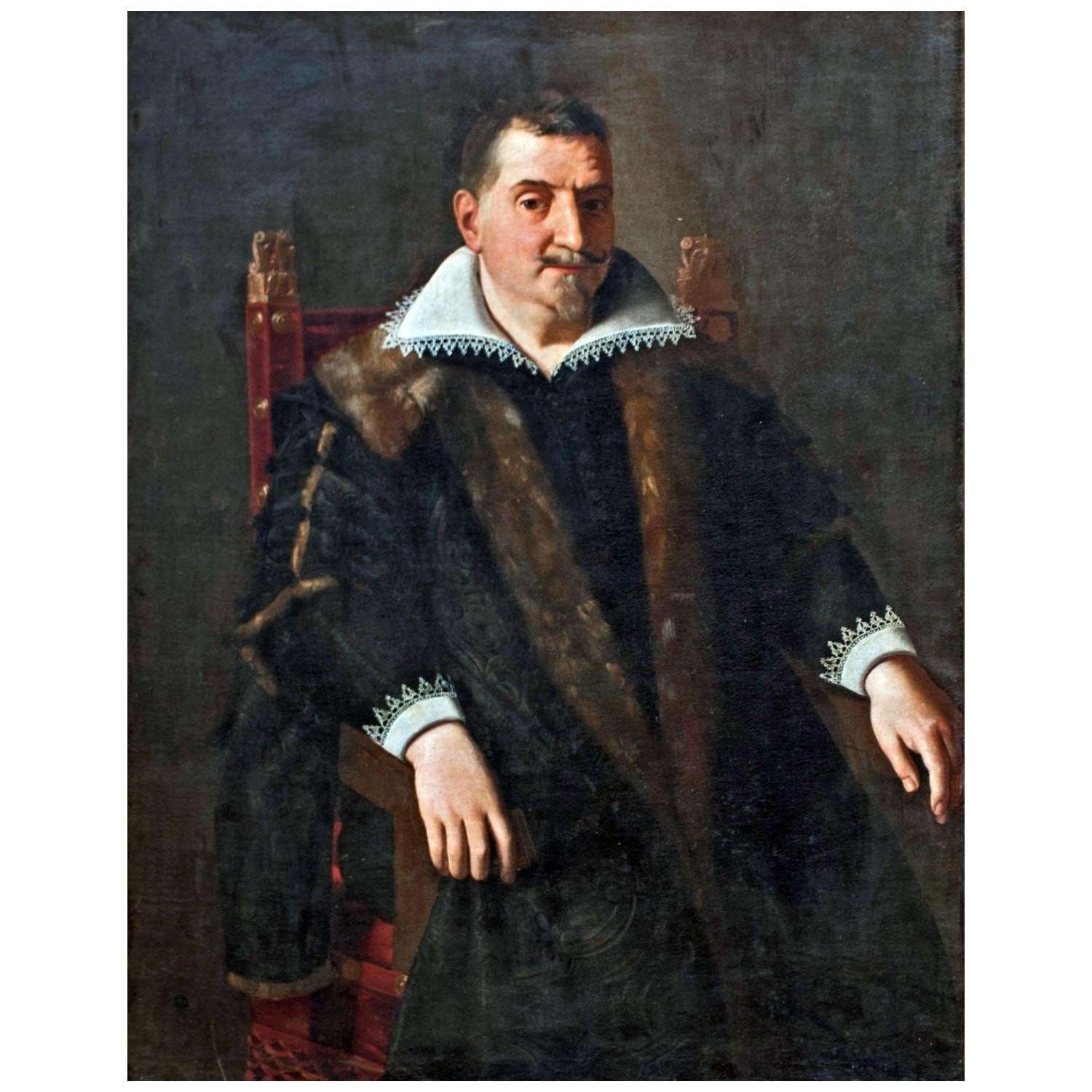  Lodovico Carracci. Ritratto di uomo. 1595. Mus?e Cond? Chantilly