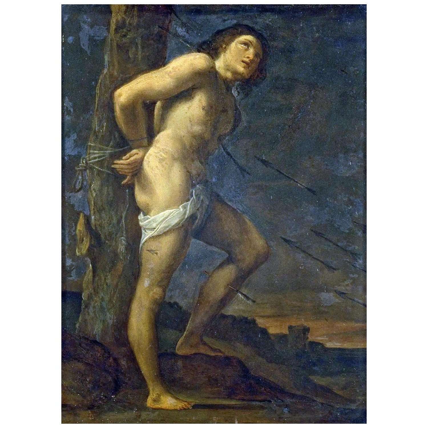  Lodovico Carracci. San Sebastiano. 1602. Hermitage Museum