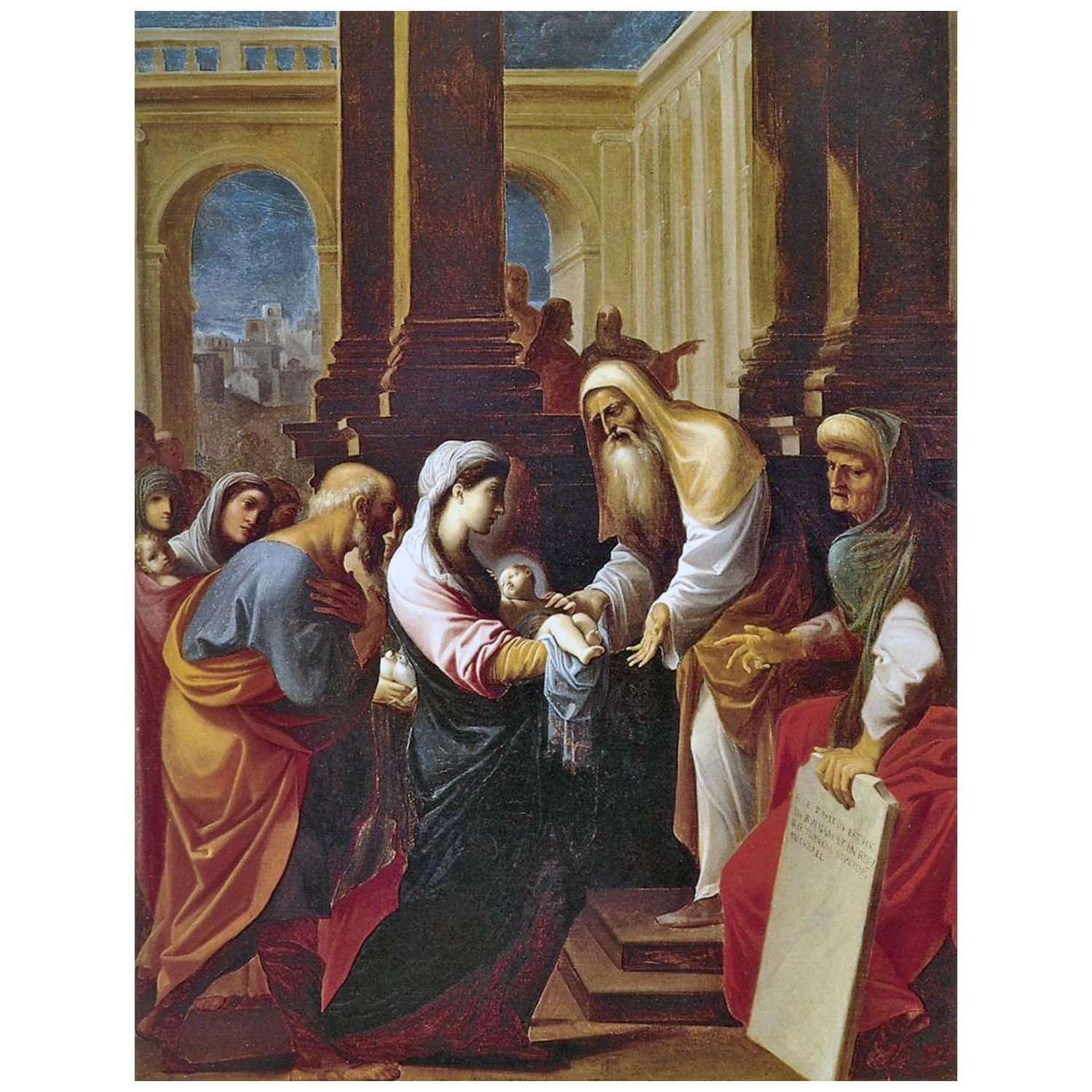  Lodovico Carracci. Presentation in the Temple. 1606. Museo Thyssen-Bornemisza Madrid
