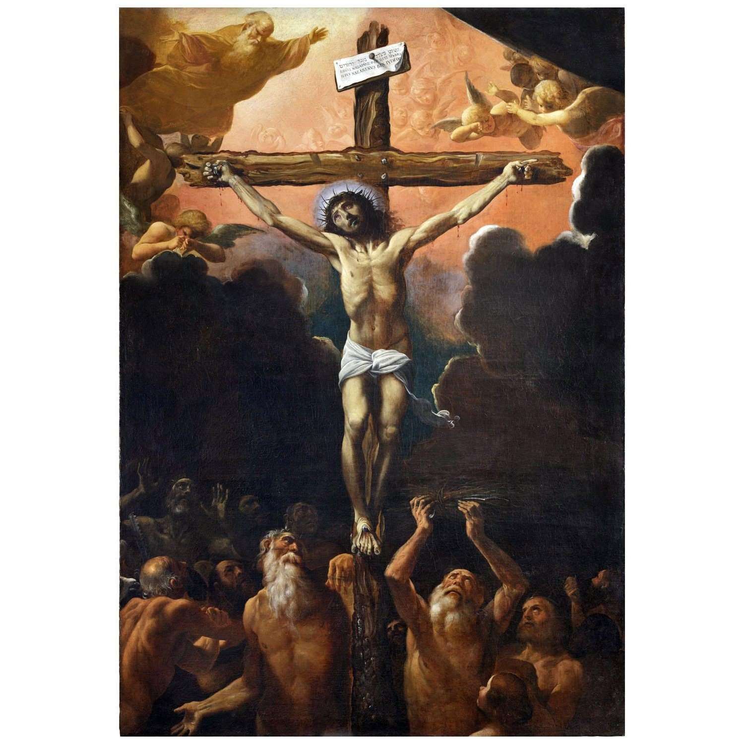  Lodovico Carracci. Crocifissione. 1614. Chiesa di S. Francesca Romana, Ferrara