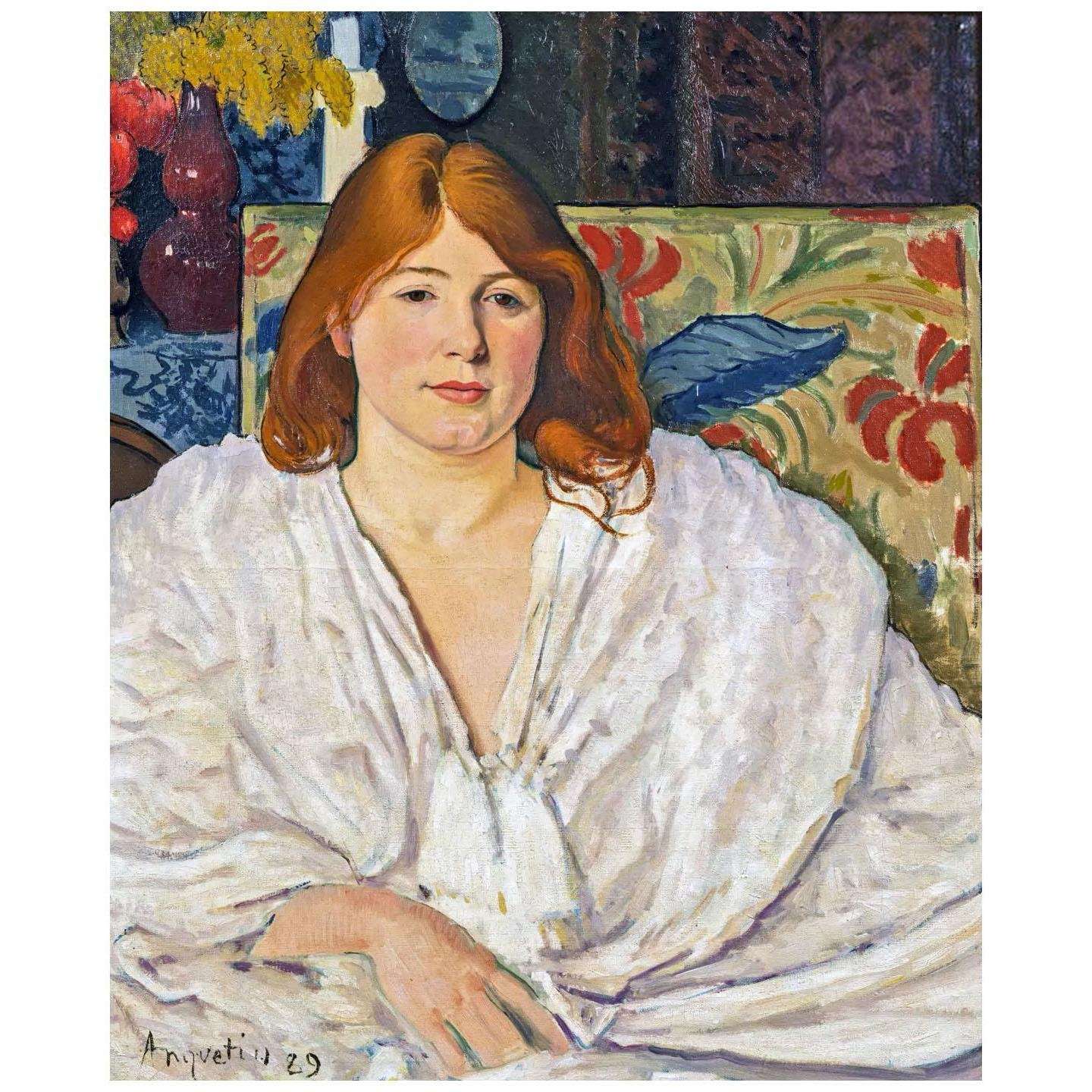  Louis Anquetin. Lili Grenier. 1889. Private Collection