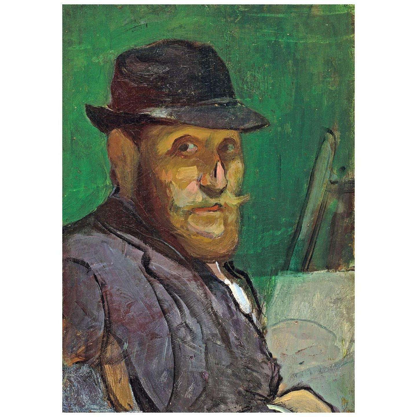  Louis Anquetin. Autoportrait au chevalet. 1892. Private collection
