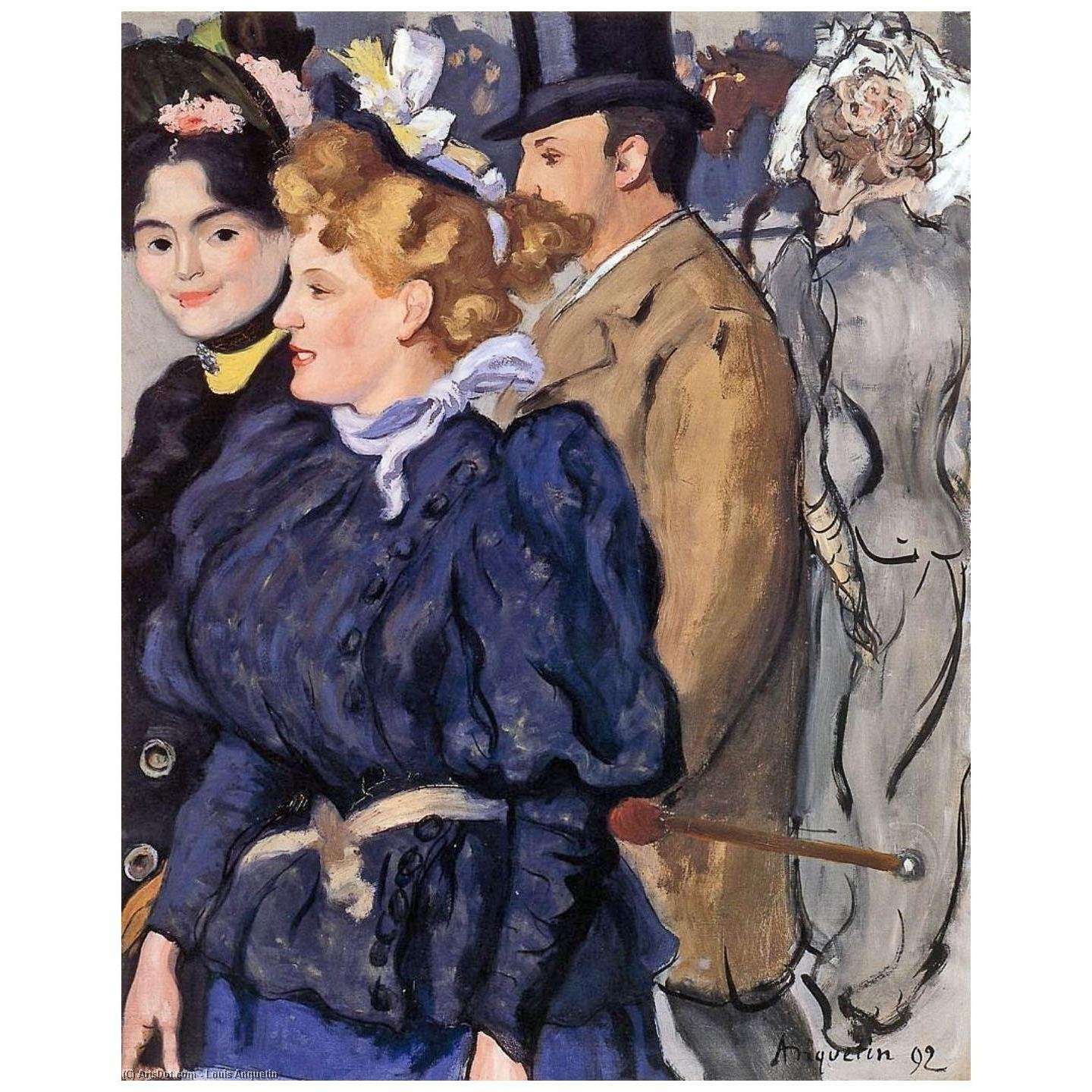  Louis Anquetin. Promenade. 1892. Private collection