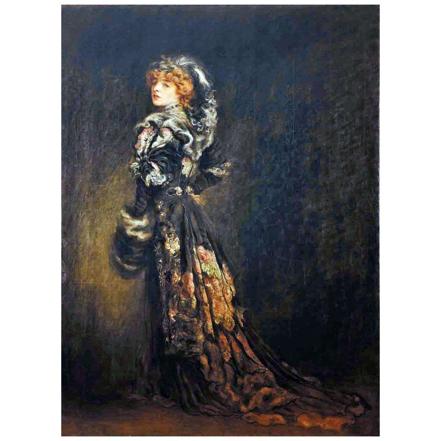  Louis Anquetin. Andree Megard dans Anna Karenine. 1907. Private collection