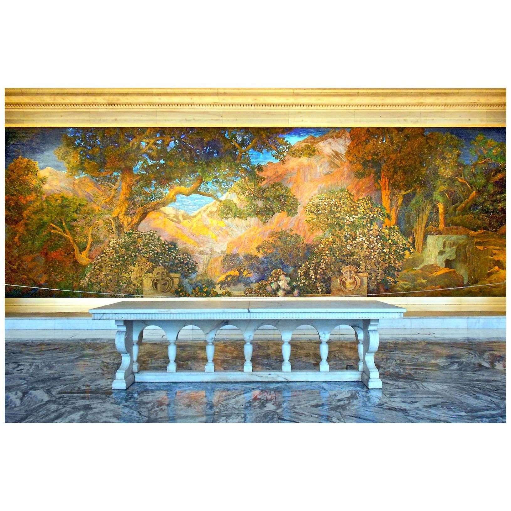   Louis Tiffany. Dream Garden, mural in stained glass. 1895. Curtis House Philadelphia