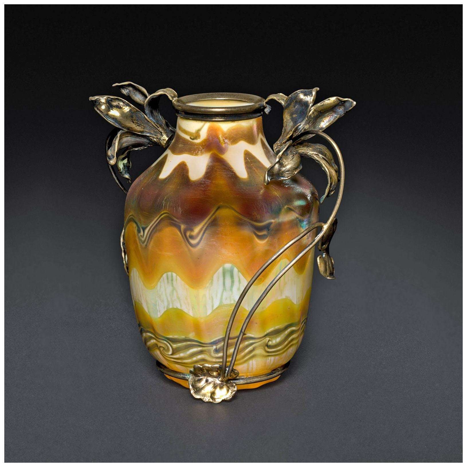   Louis Tiffany. Vase. Glass. 1900. Cleveland Museum of Art
