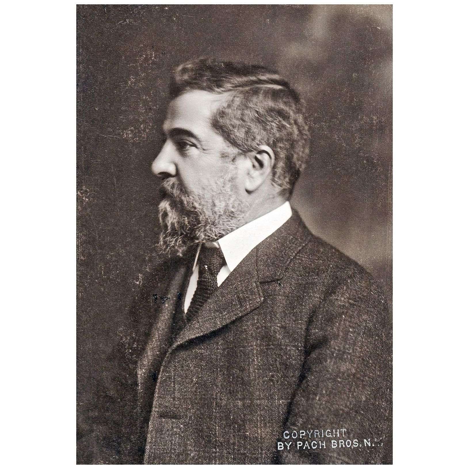   Louis Tiffany. 1910. Photo by Pach Bros NY