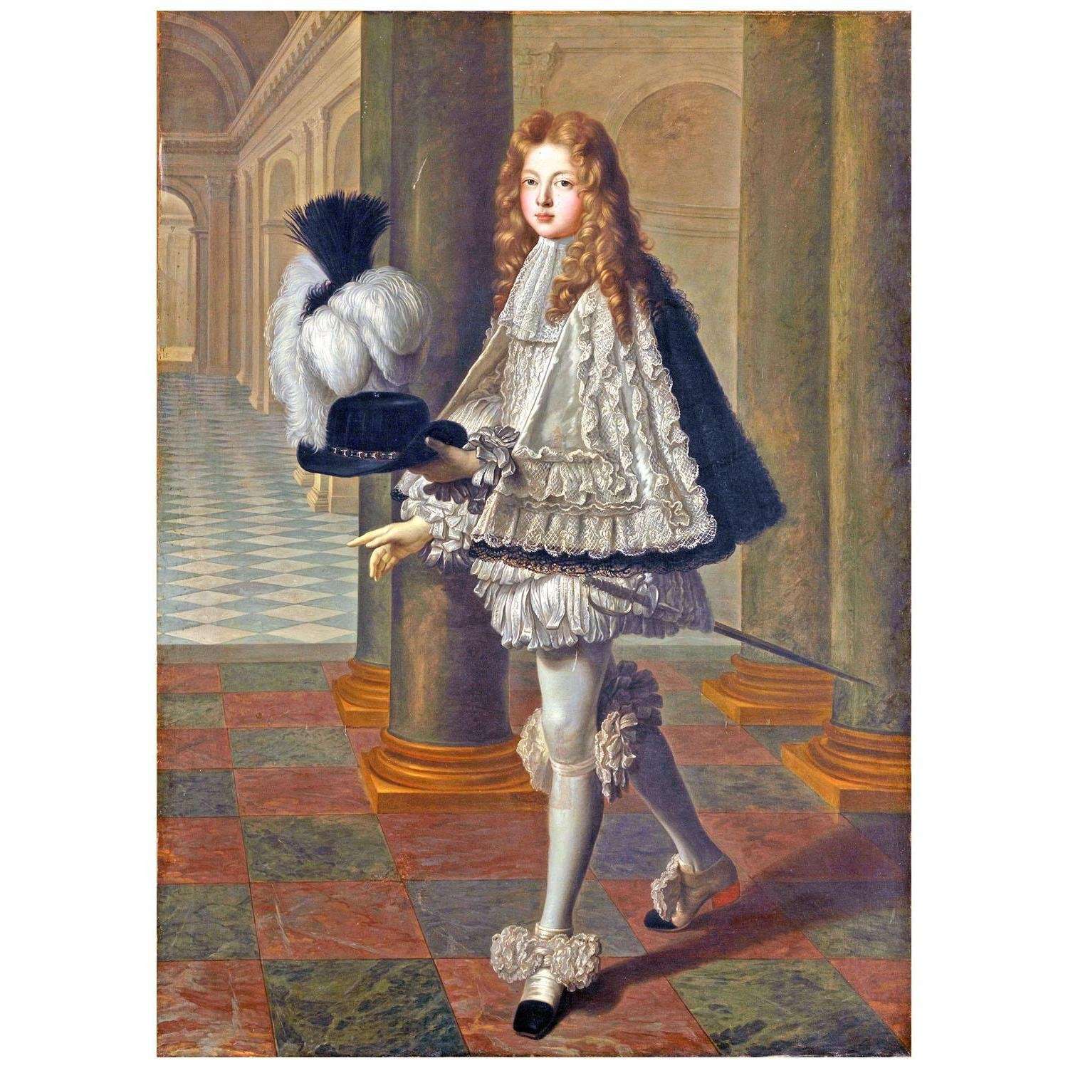  IILouis de Boullogne. Portrait du comte de Toulouse. 1693. Musee Conde Chanlilly
