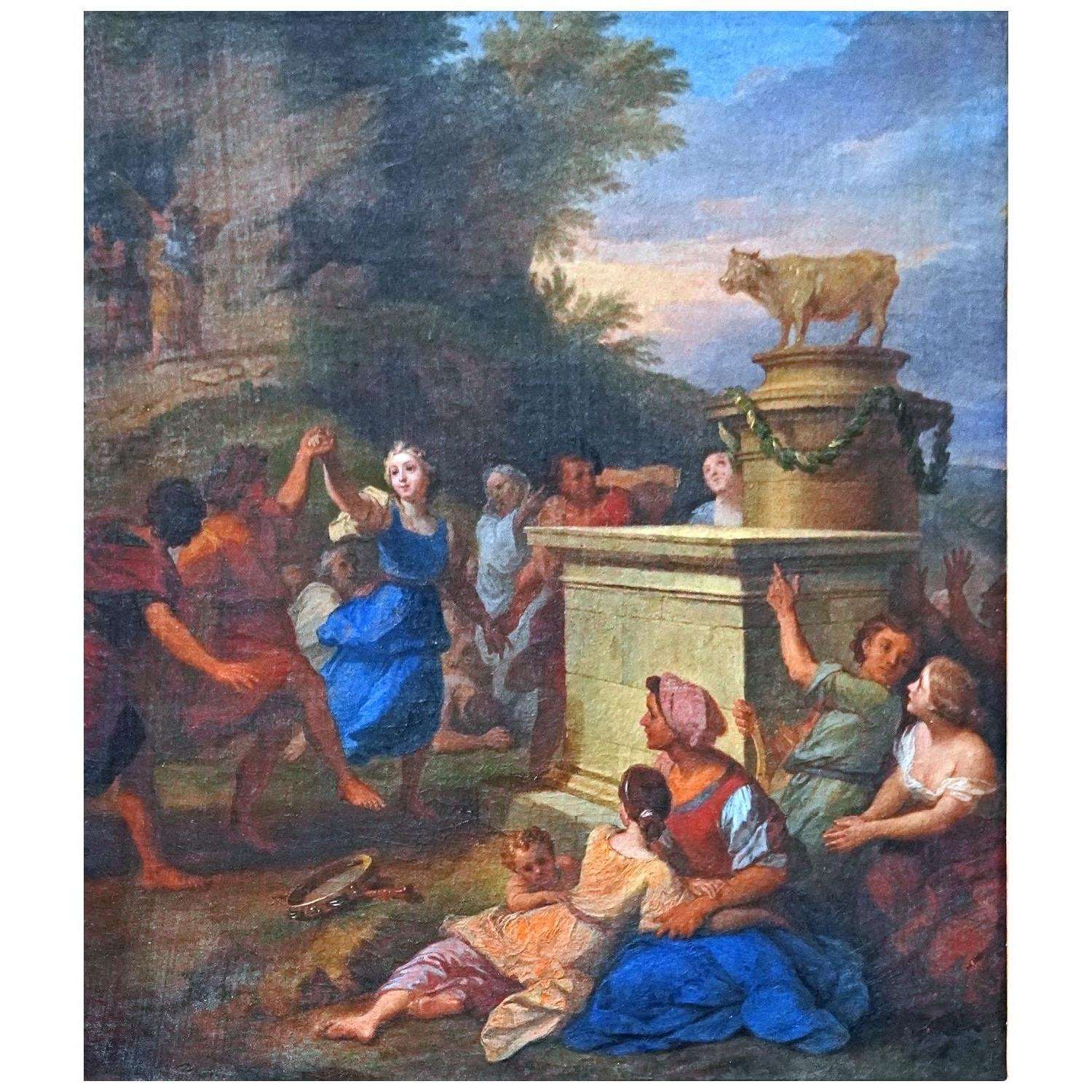  IILouis de Boullogne. Adoration du veau dor. 1696. Musee Saint-Loup
