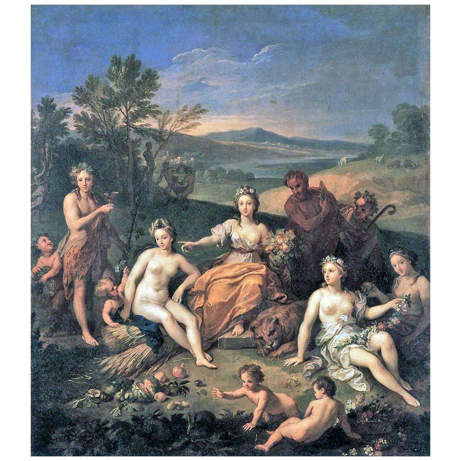  IILouis de Boullogne. La Terre. 1698. Schloss Sanssouci Berlin