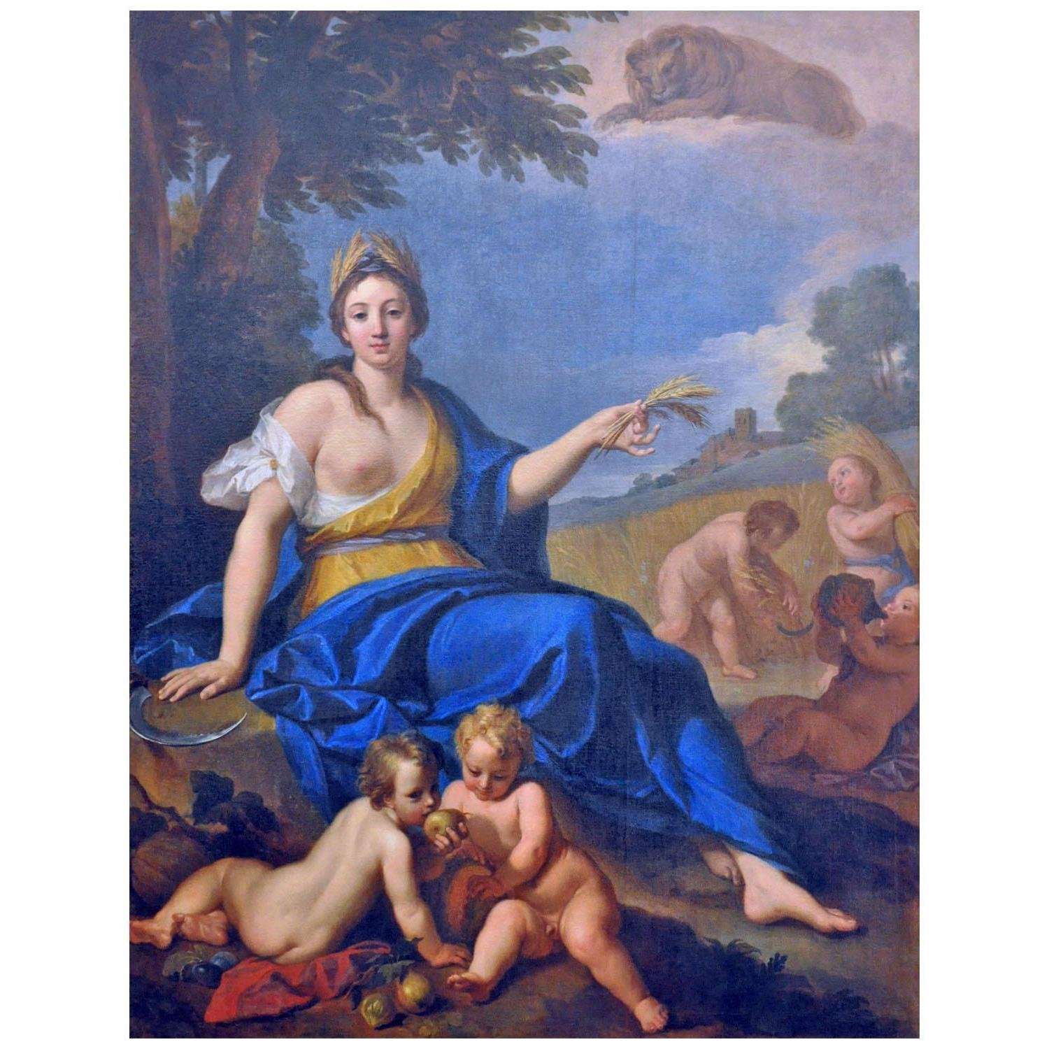 IILouis de Boullogne. Ceres. Allegorie du mois dAout. 1699. MBA de Rouen