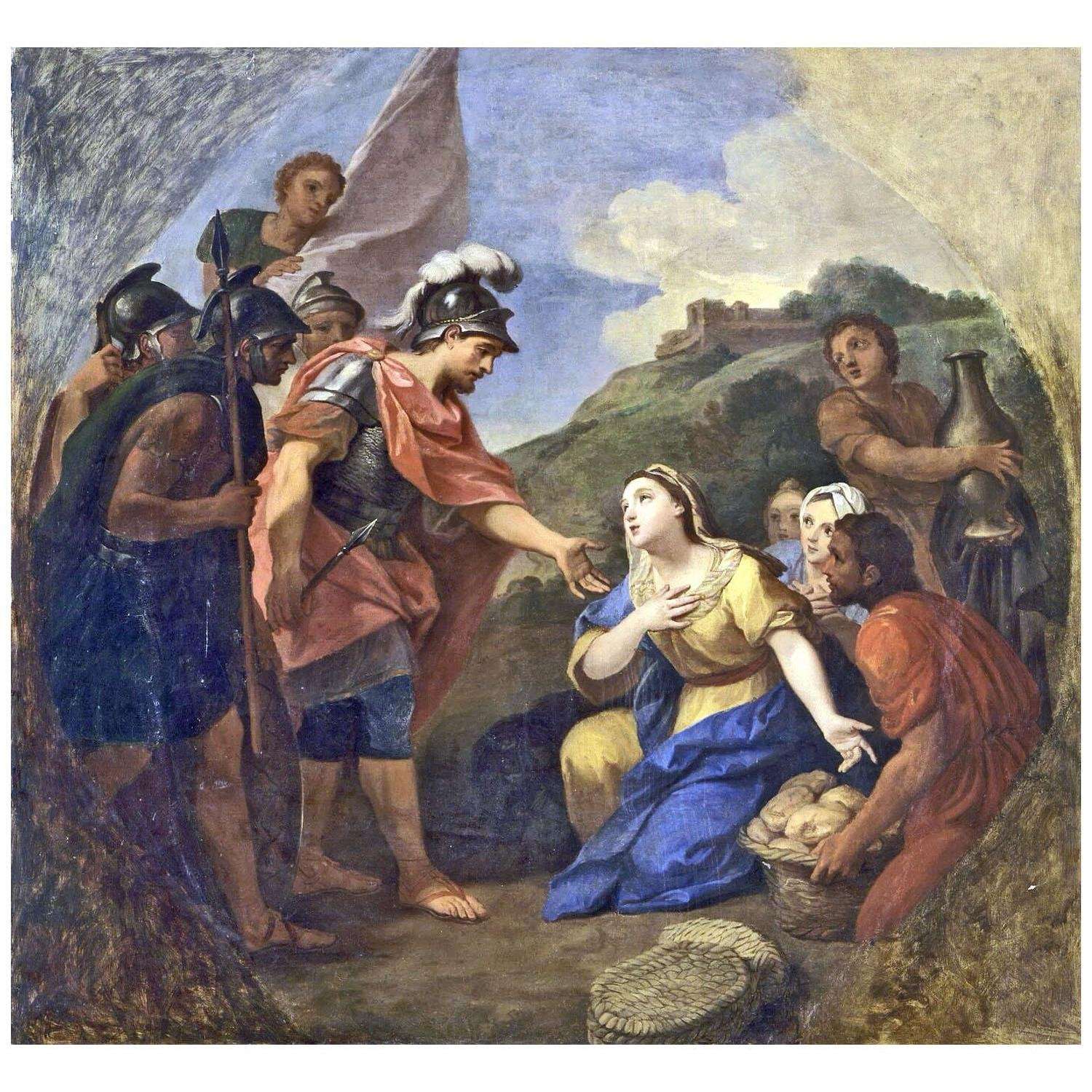  IILouis de Boullogne. Abiga?l donnant des pains ? David. 1700. Musee du Louvre