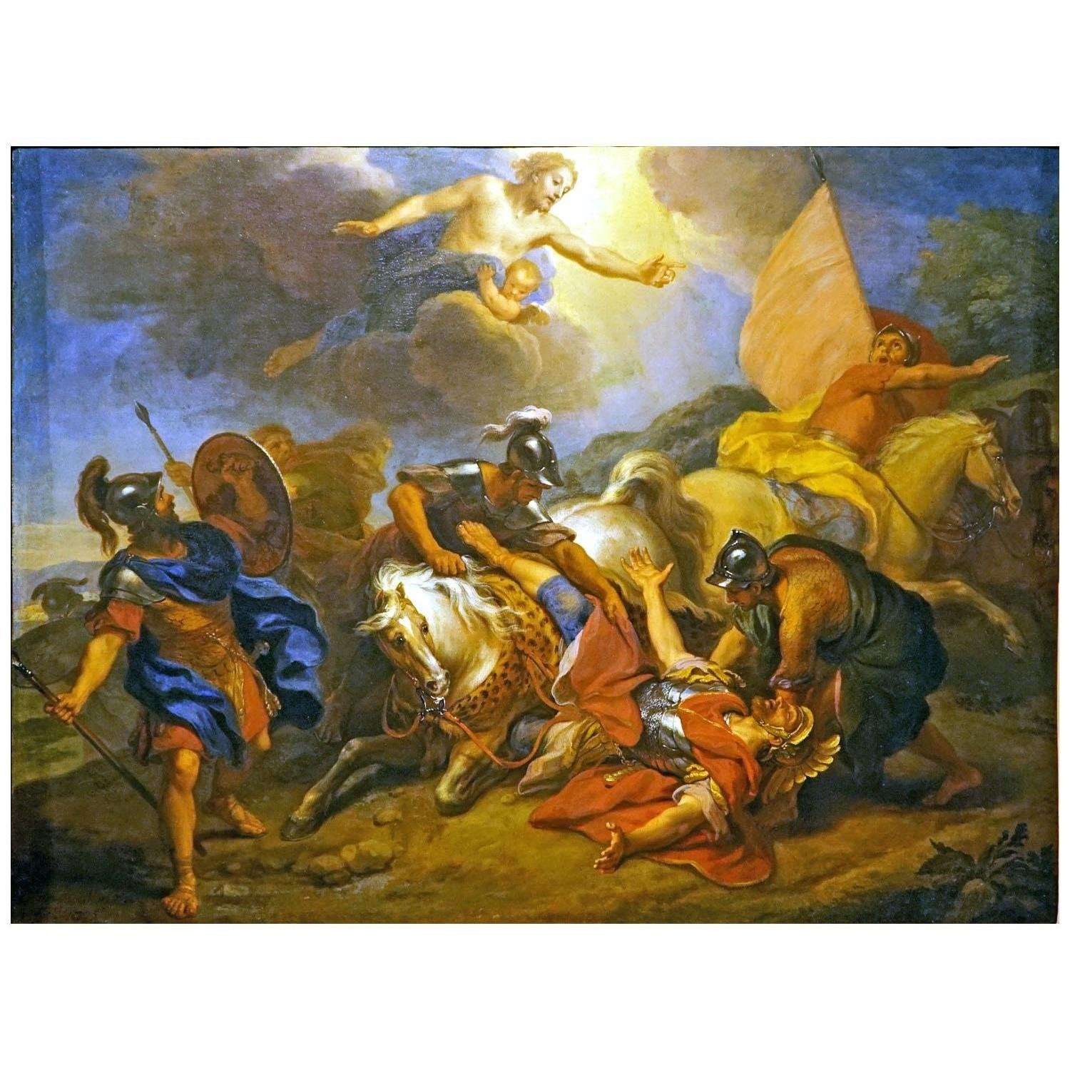  IILouis de Boullogne. Convertion de Saint Paul. 1705. MBA de Trois