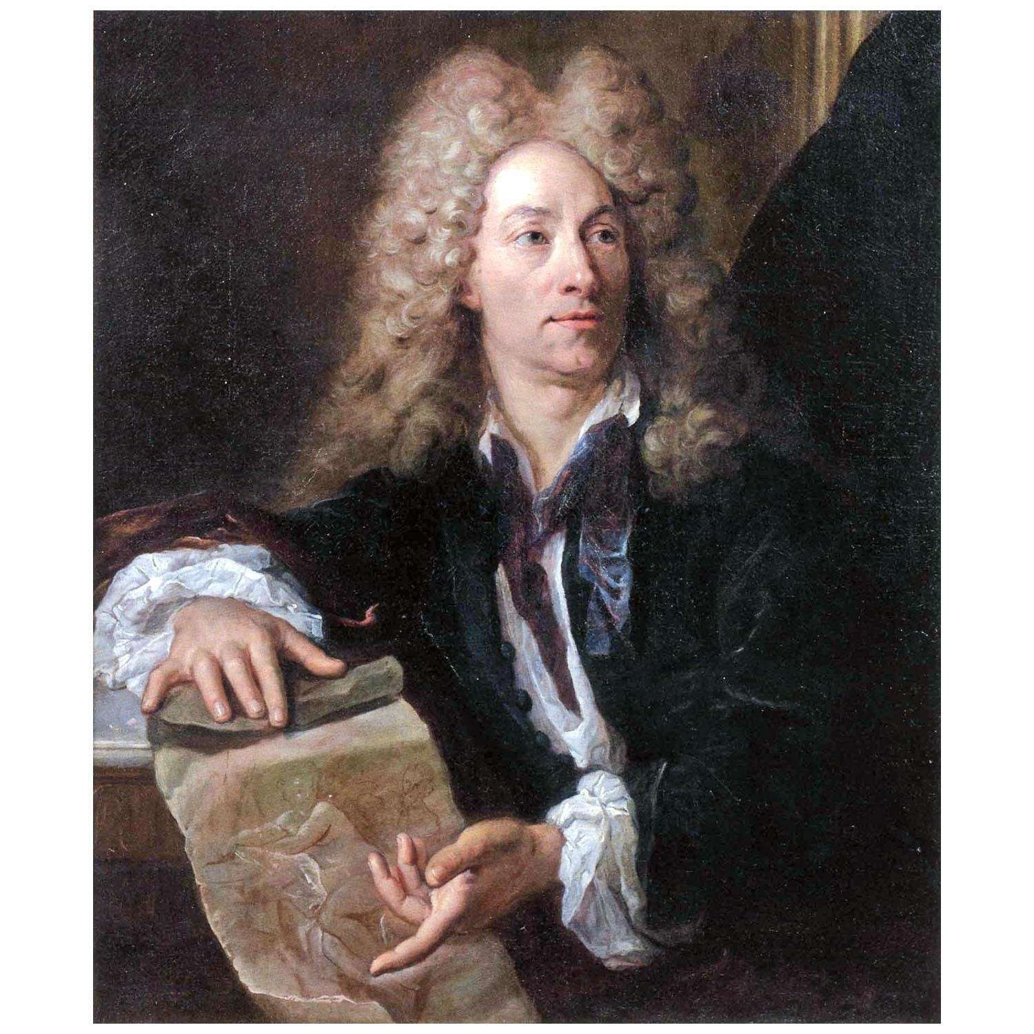  IIGilles Allou. Portrait de Louis de Boullogne. 1715