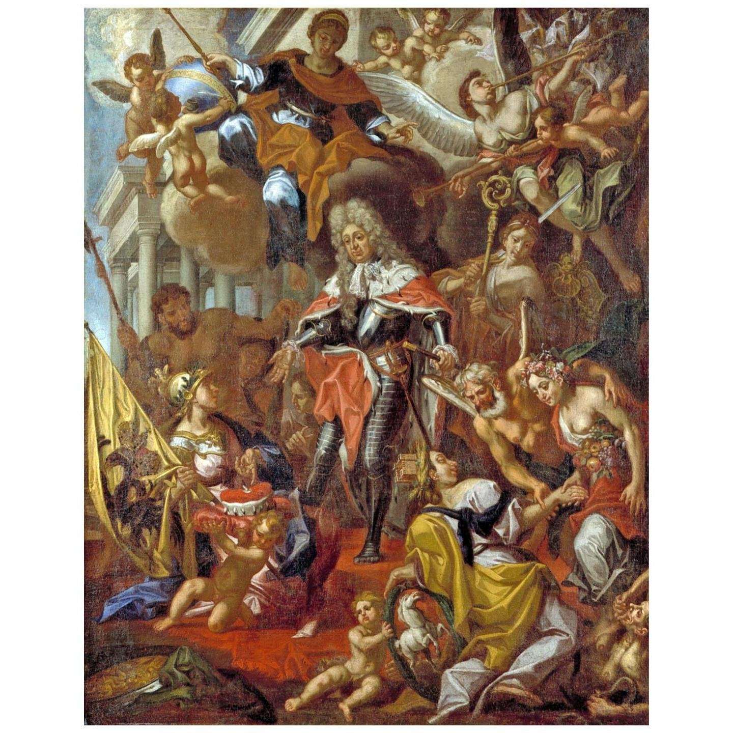   Louis de Silvestre. All?gorie de l'?lection d'Ernst August. 1692. Historisches Museum Hannover